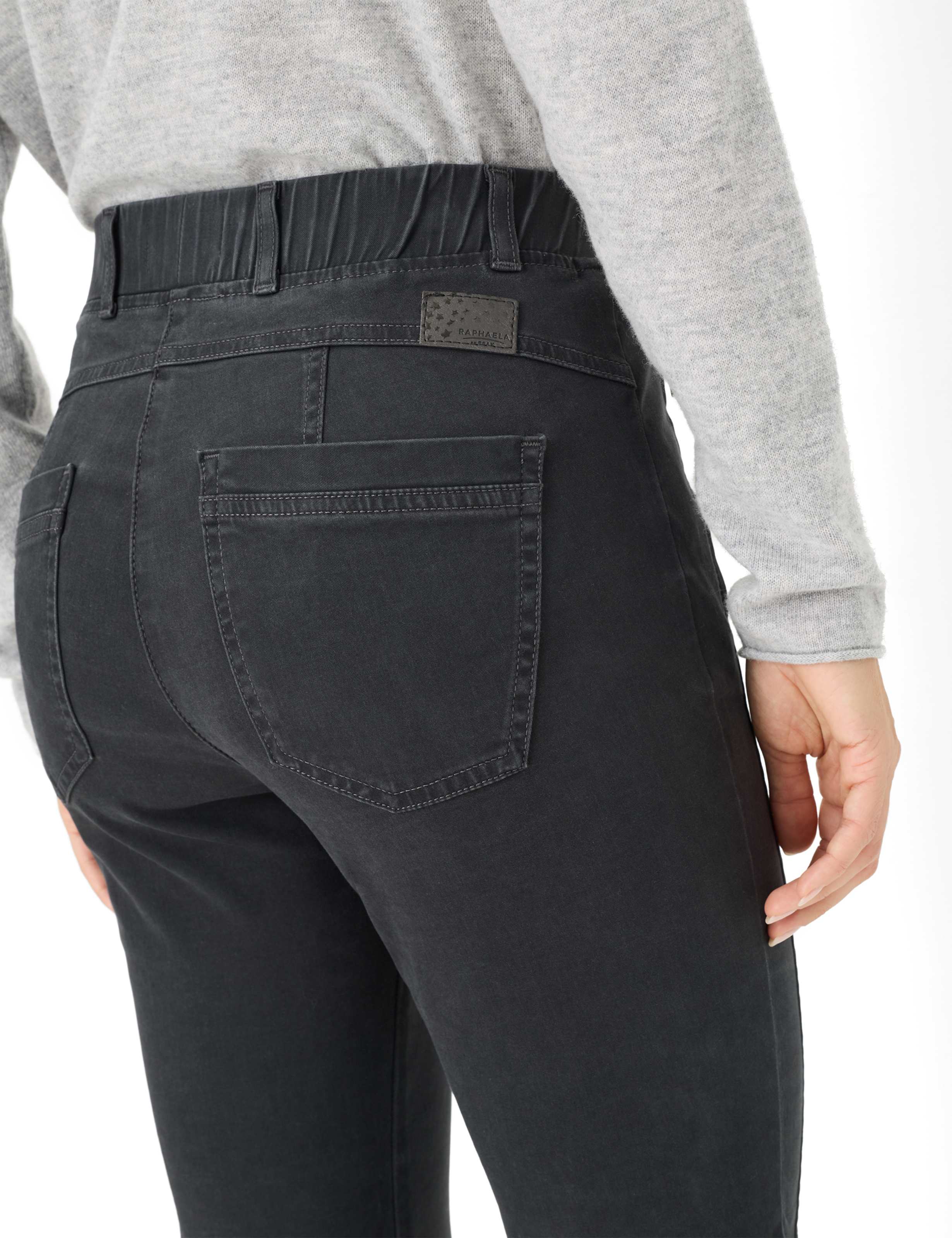 Femme Style LAVINA JOY Gris Foncé - Anthracite Super Slim Fit Détail 2