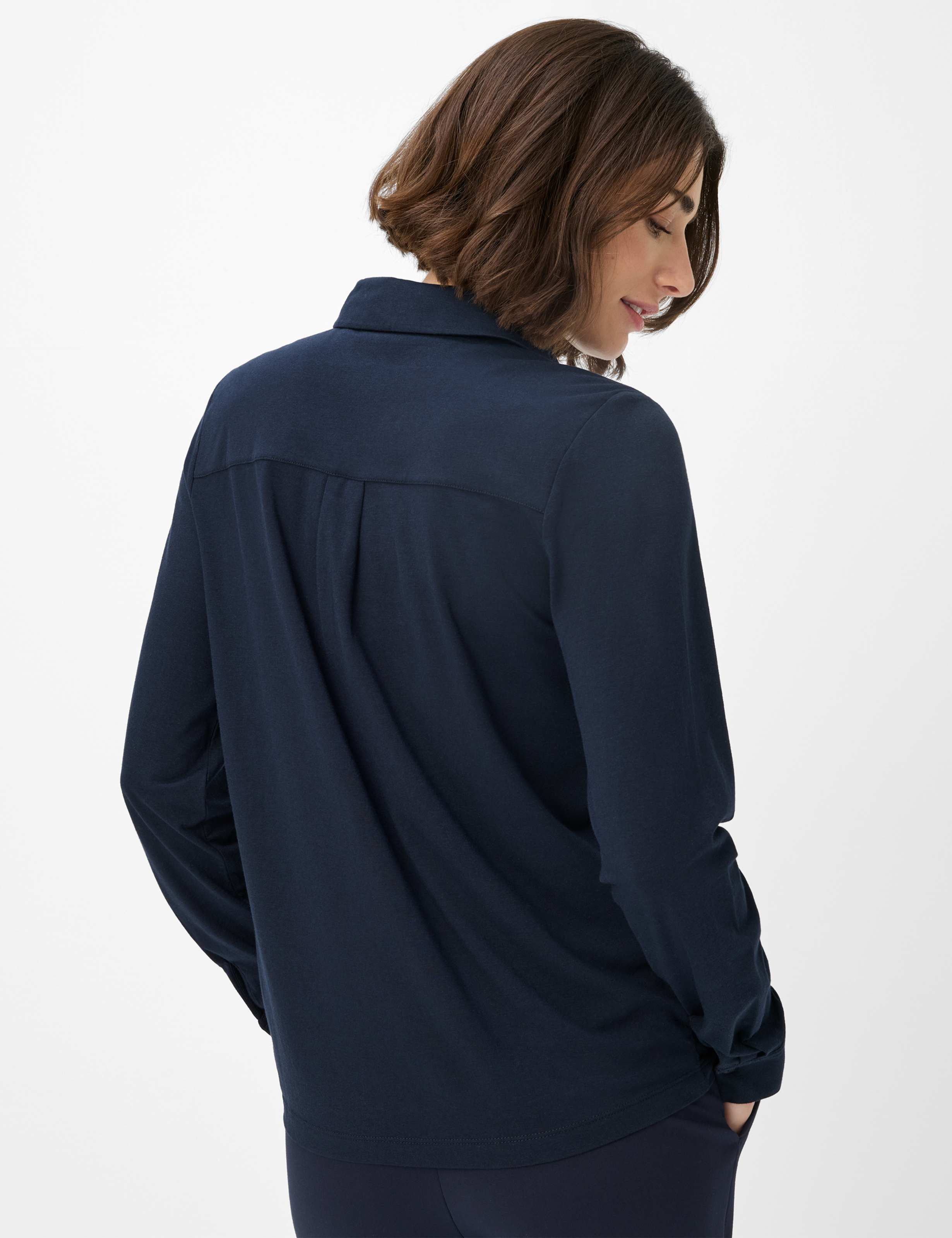 Damen Style CELINA Dunkelblau  Model Rueck