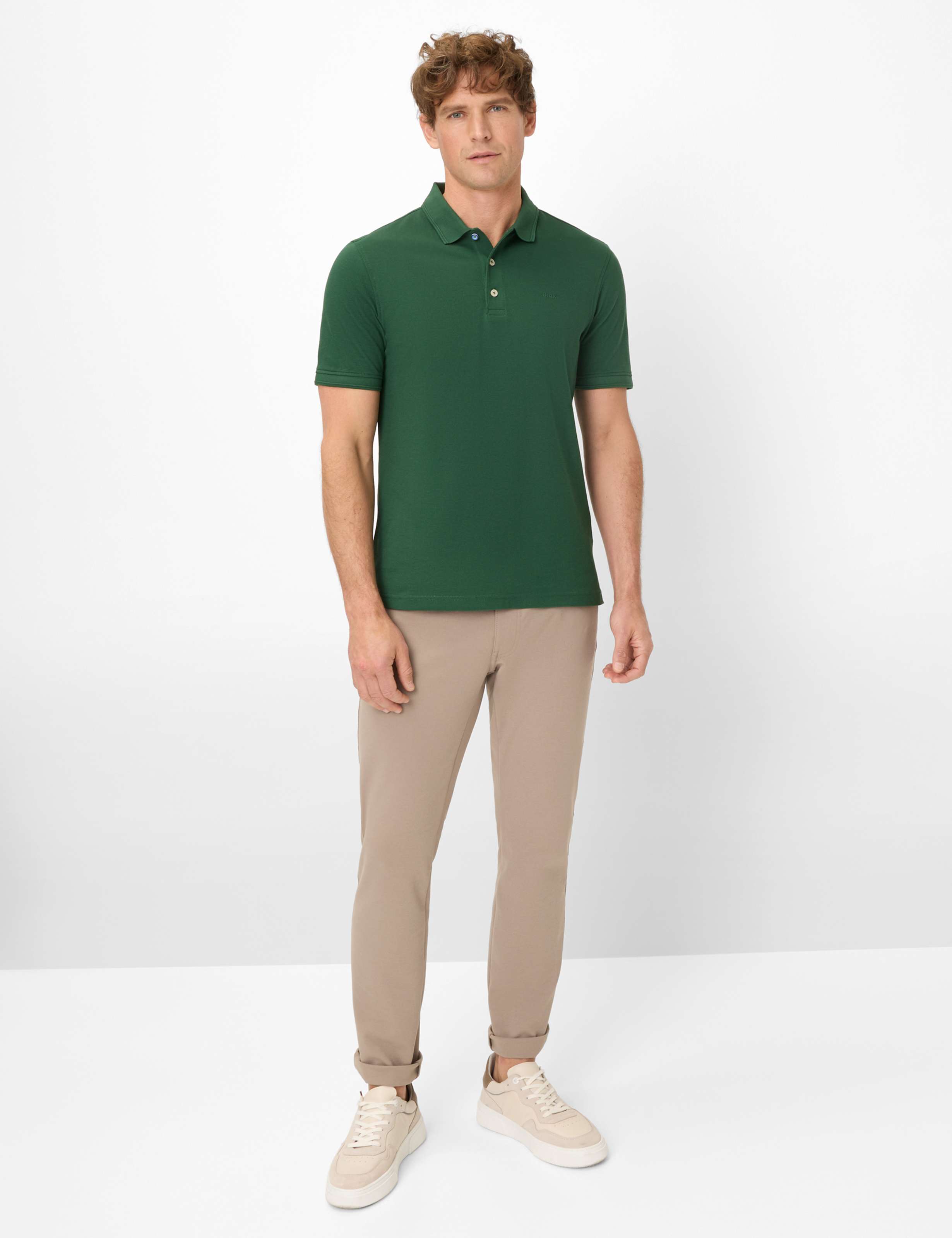 Men Style PETE Dark Green  Model Outfit