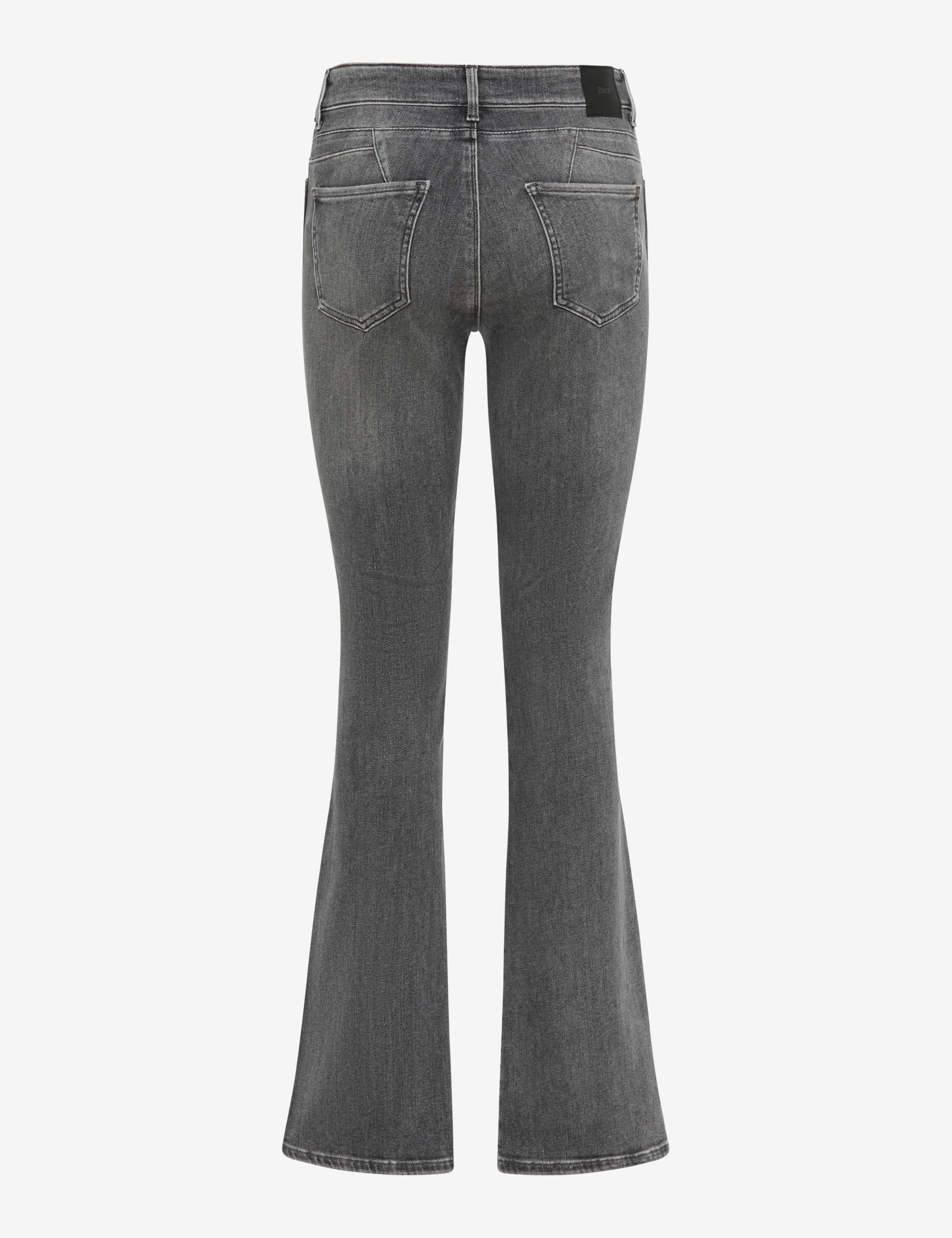 Dames Style ANA Lichtgrijs Skinny Fit Beel achterkant