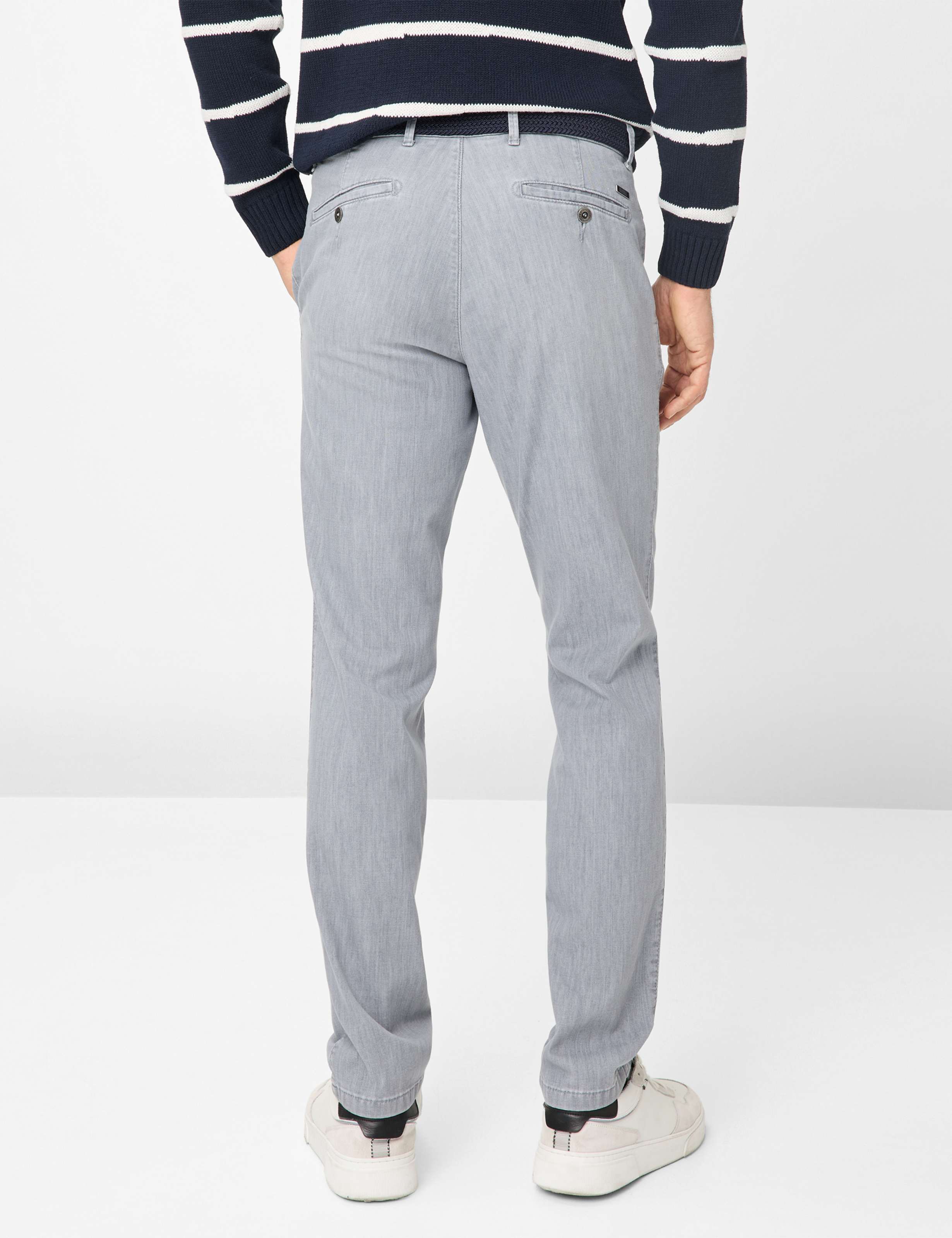 Homme Style THILO Denim Gris Moyen Regular Fit Dos mannequin