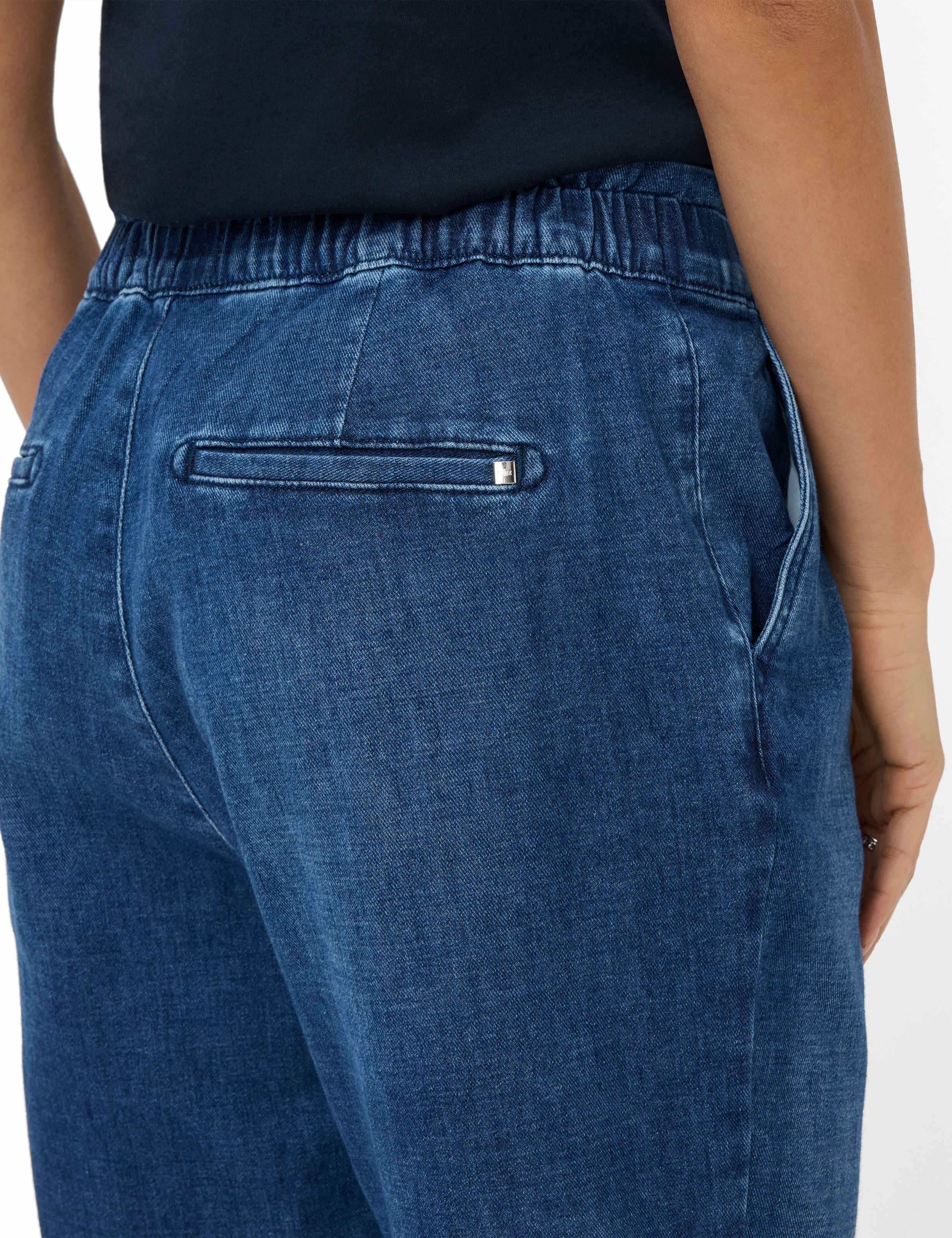 Damen Style MONA S Denim Blau Relaxed Fit Detail 2