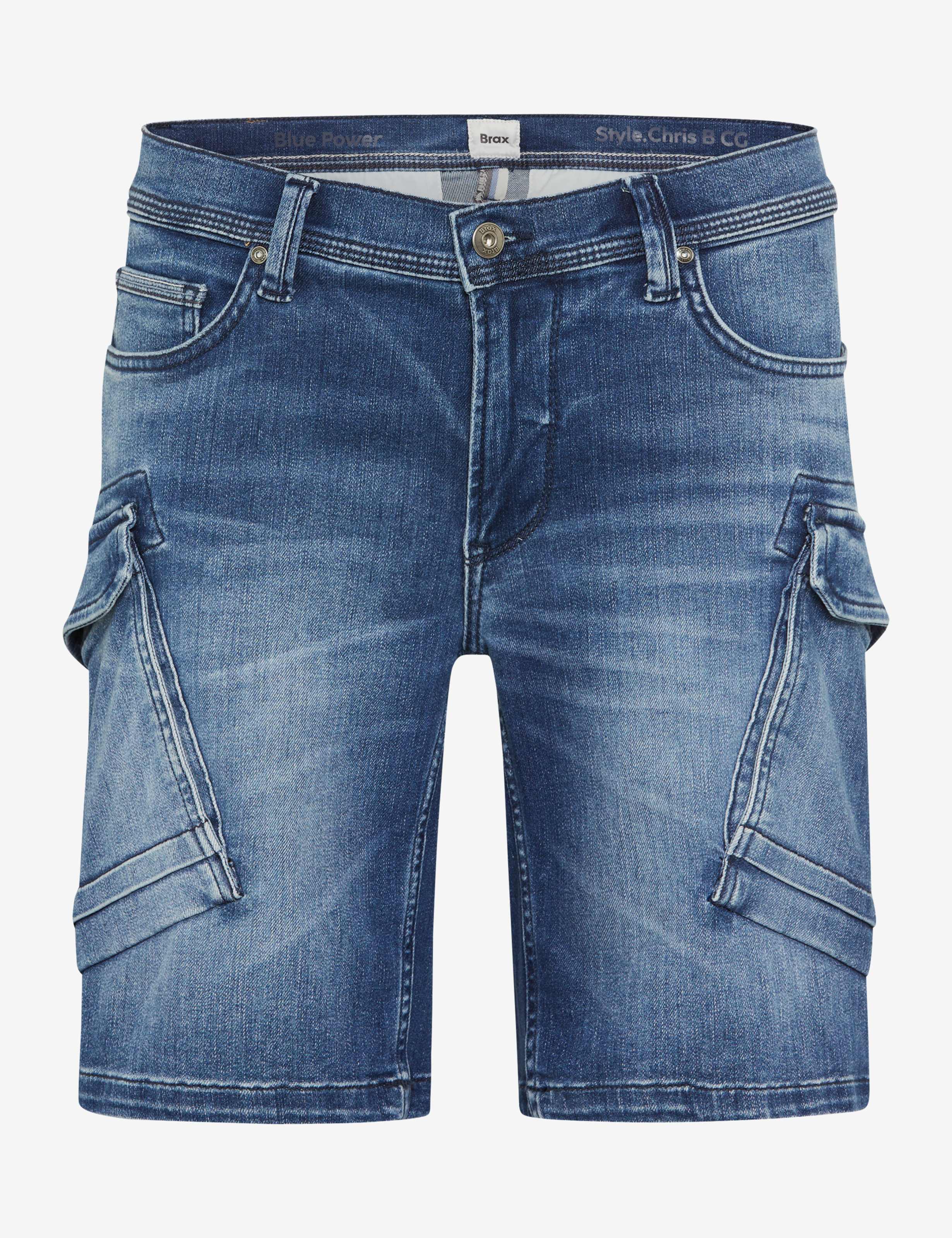 Herren Style CHRIS Denim Blau Modern Fit Freisteller Front