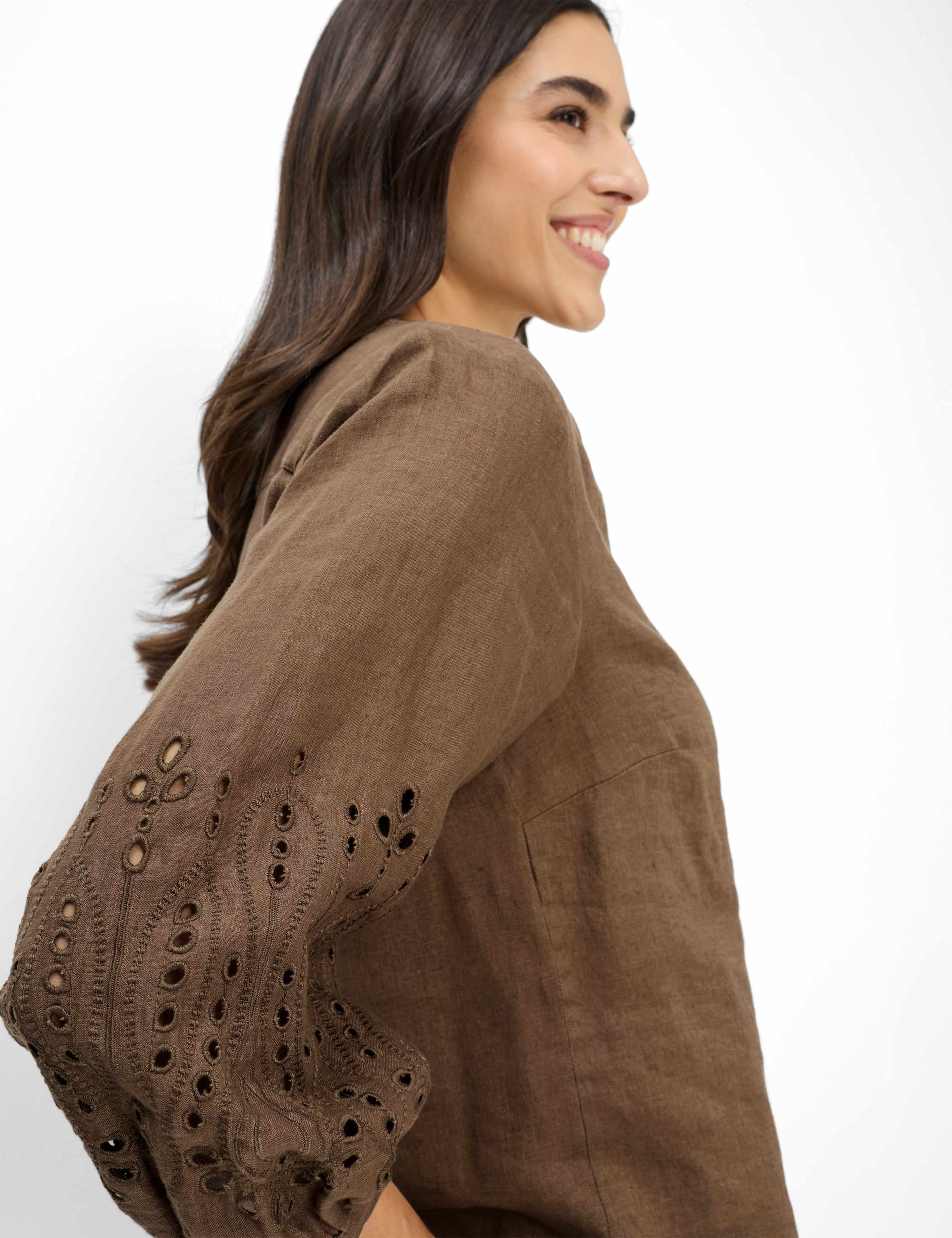 Femme Style VELIA Marron Foncé  Détail 1