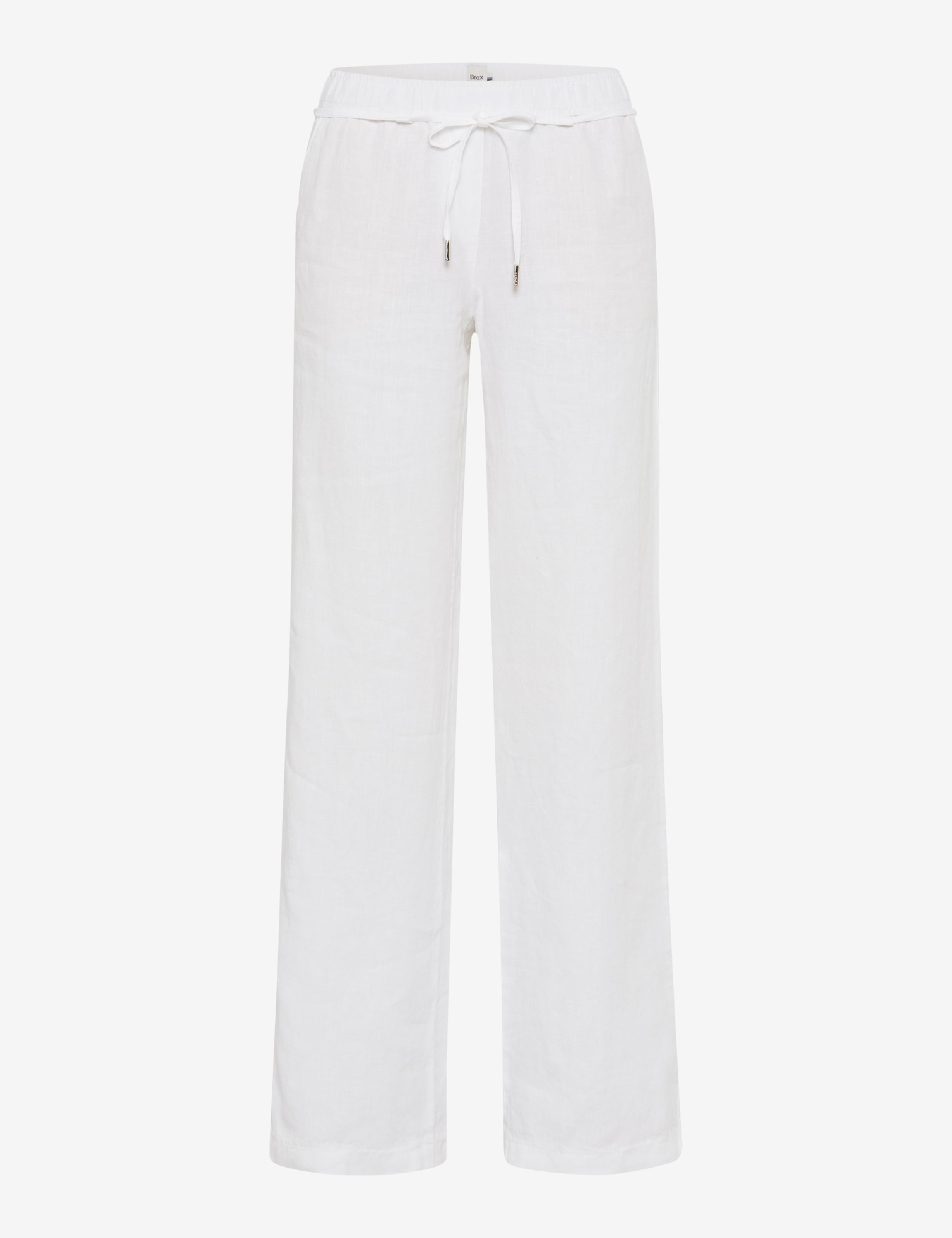 Women Style FARINA White Wide Leg Stand-alone front view