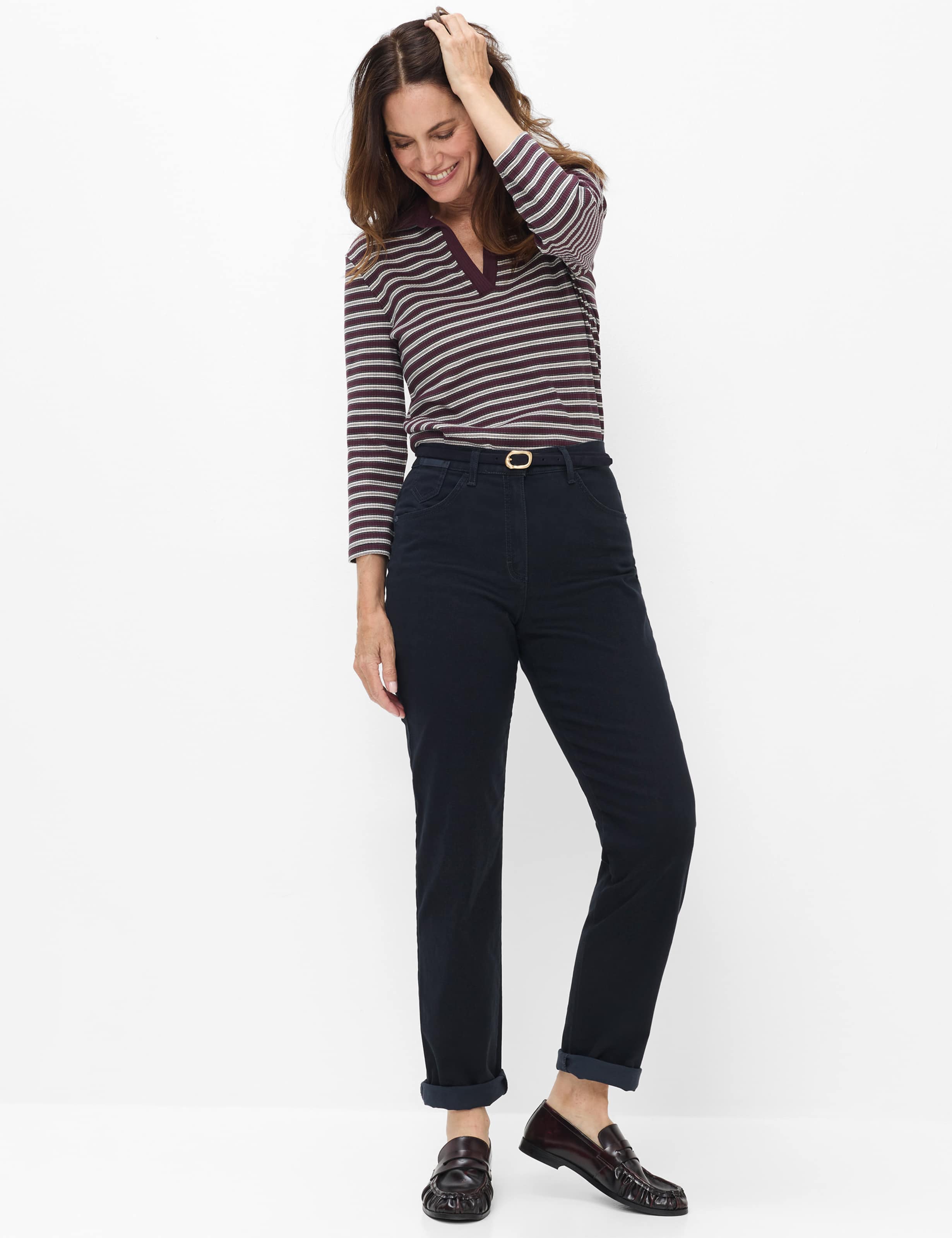 Damen Style CORRY Dunkelblau  Model Outfit