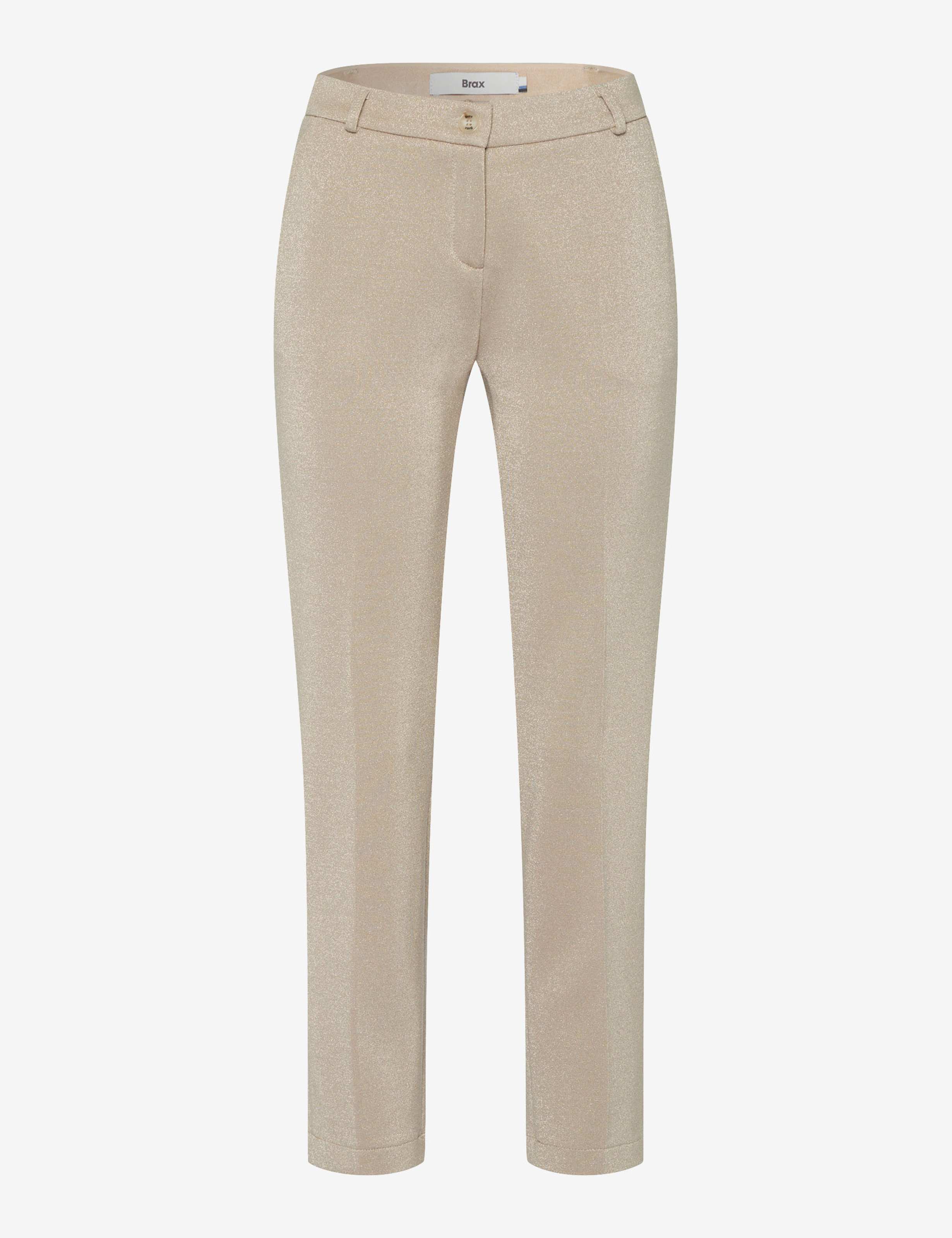 Women Style MARON S Beige Regular Fit Stand-alone front view