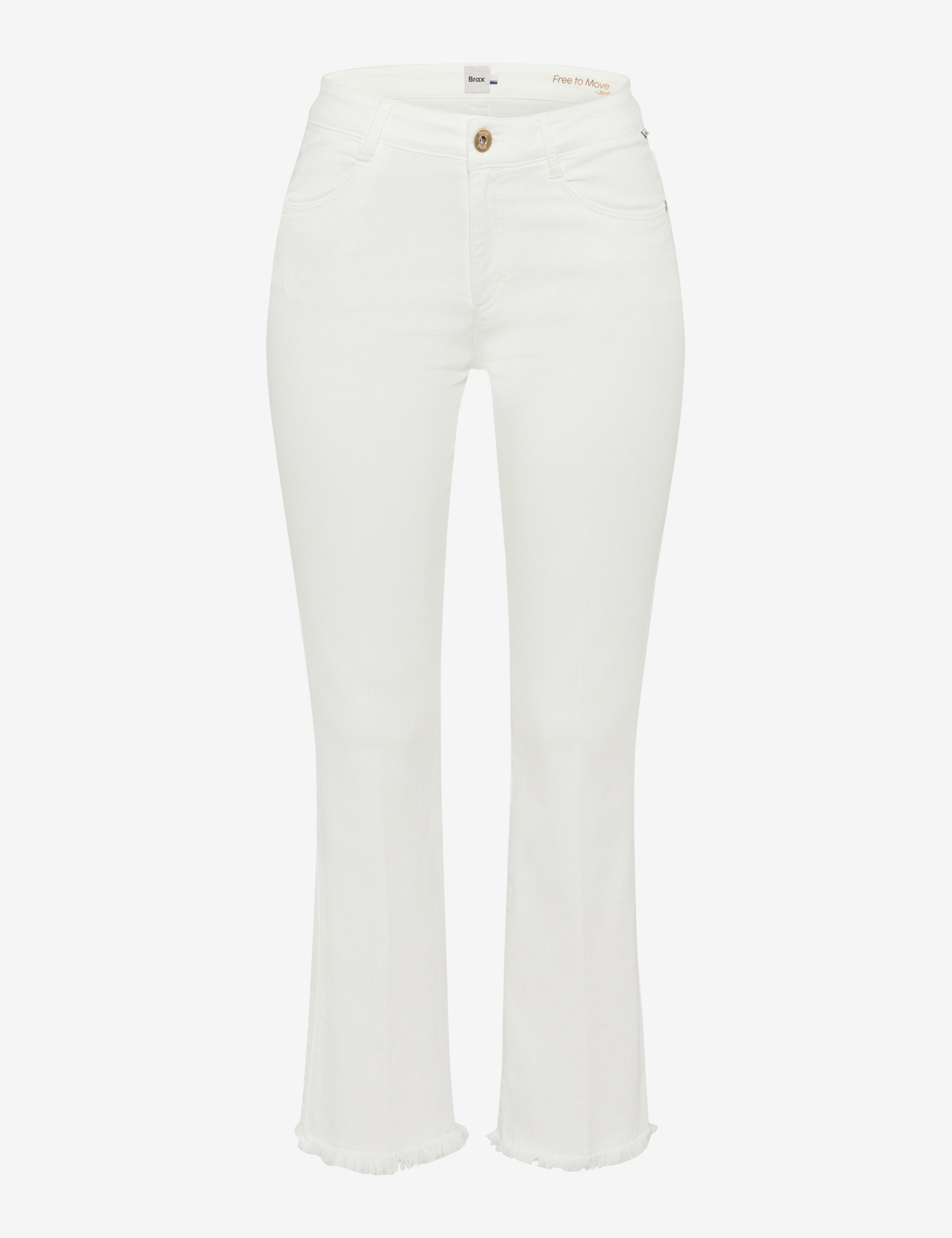 Femme Style SHAKIRA S BOOT Denim Blanc Slim Fit Détourage avant