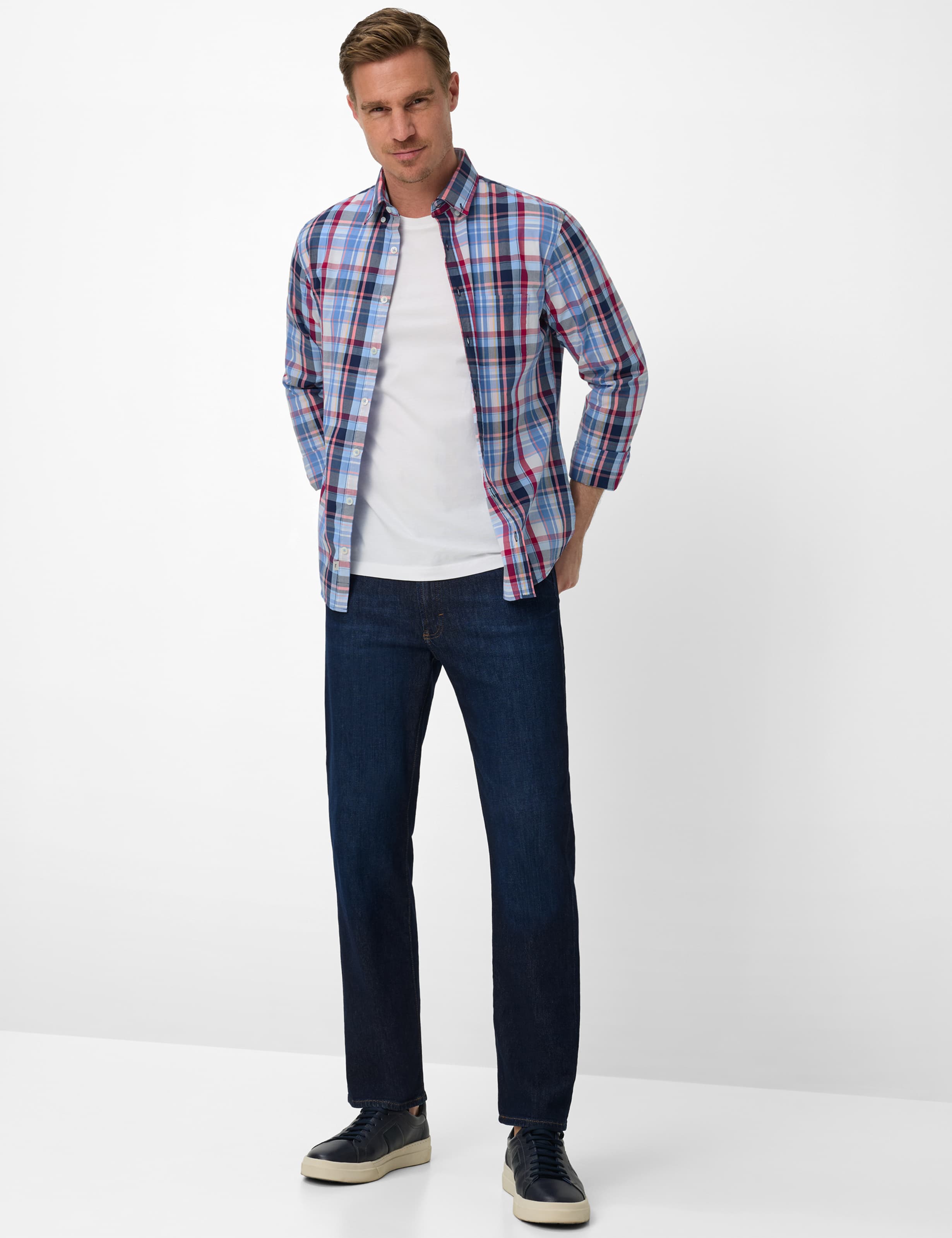 Heren Style DANIEL Rood  Model outfit