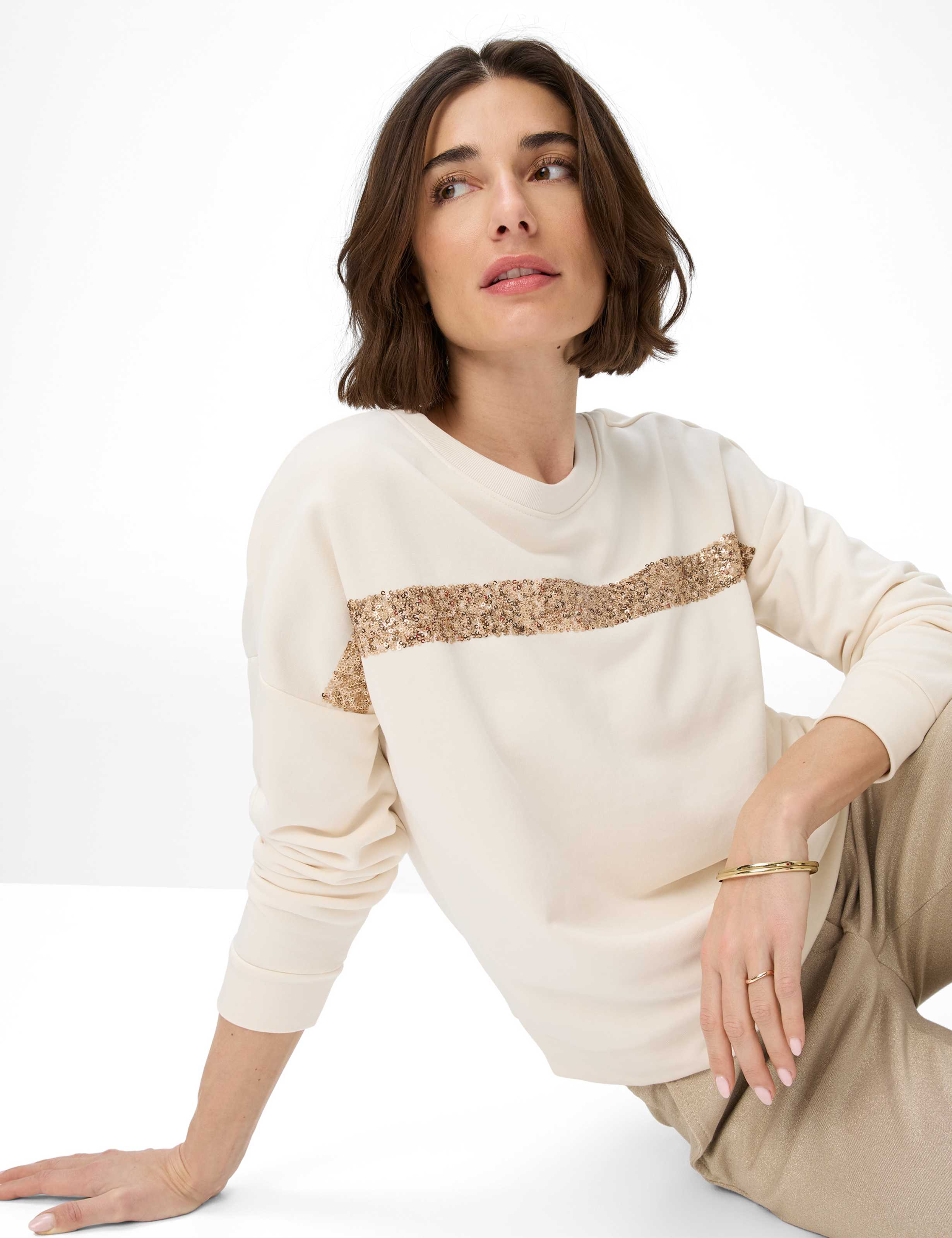 Damen Style BO Cremeweiß  Detail 1