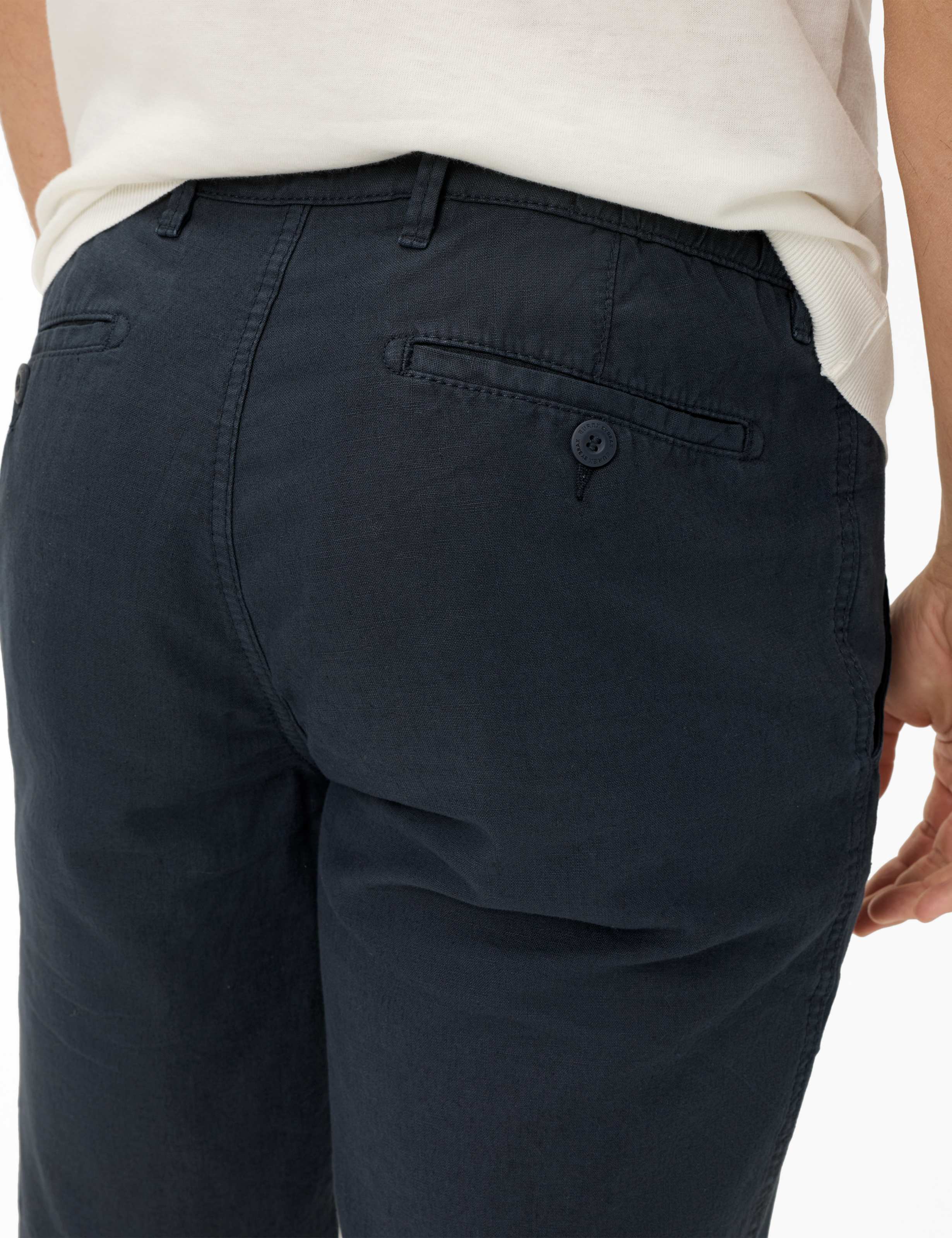 Men Style BOSSE Dark Blue Regular Fit Detail 2