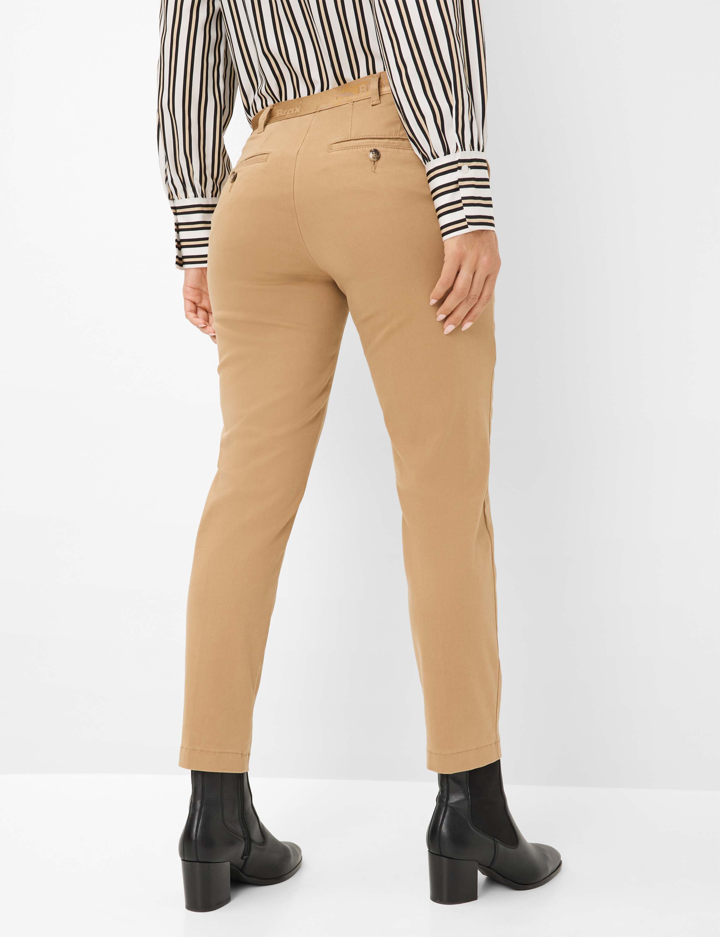 Women Style MARON S Light Brown Regular Fit Model back