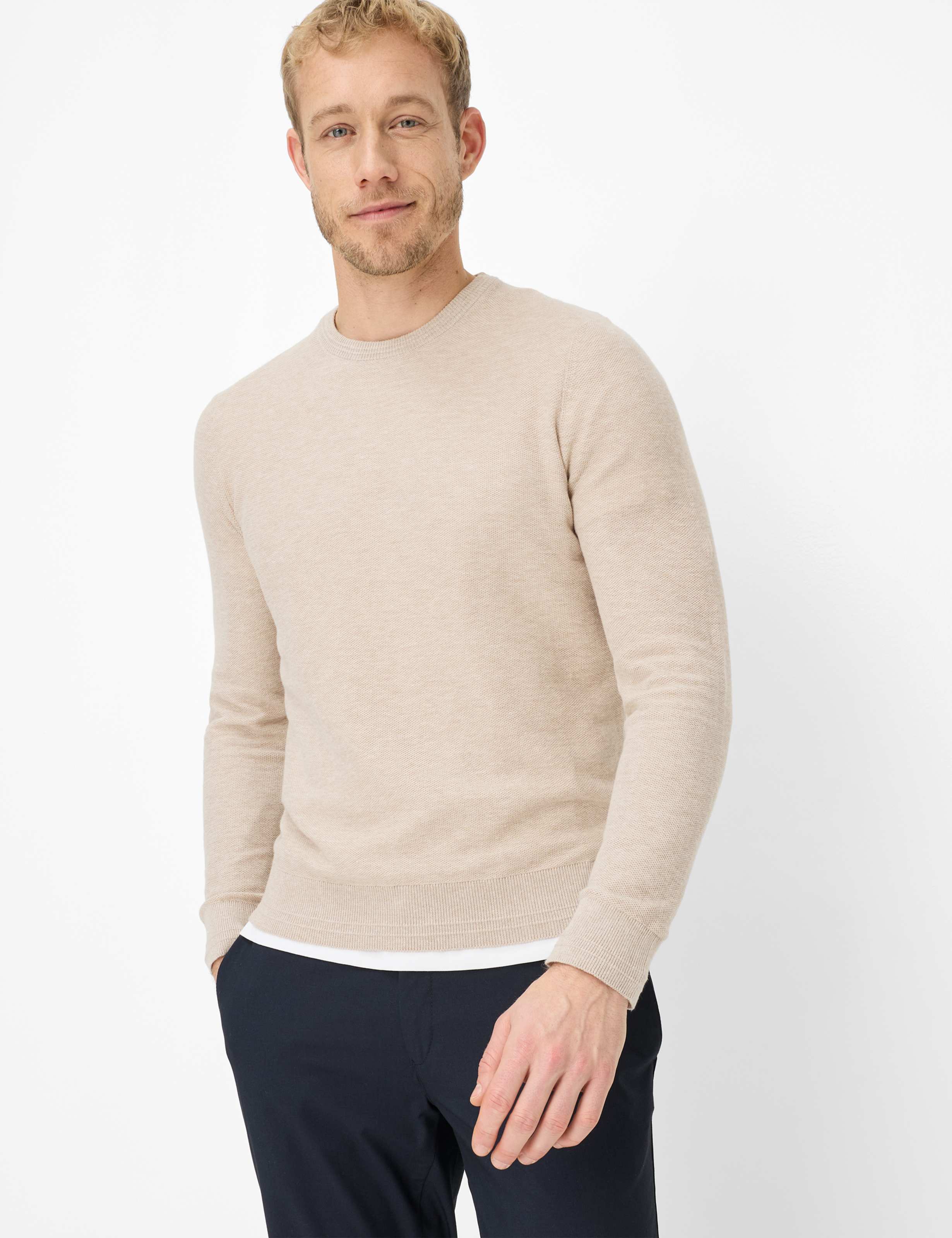 Beige farver, Mænd, Style RICK, MODEL_FRONT_ISHOP