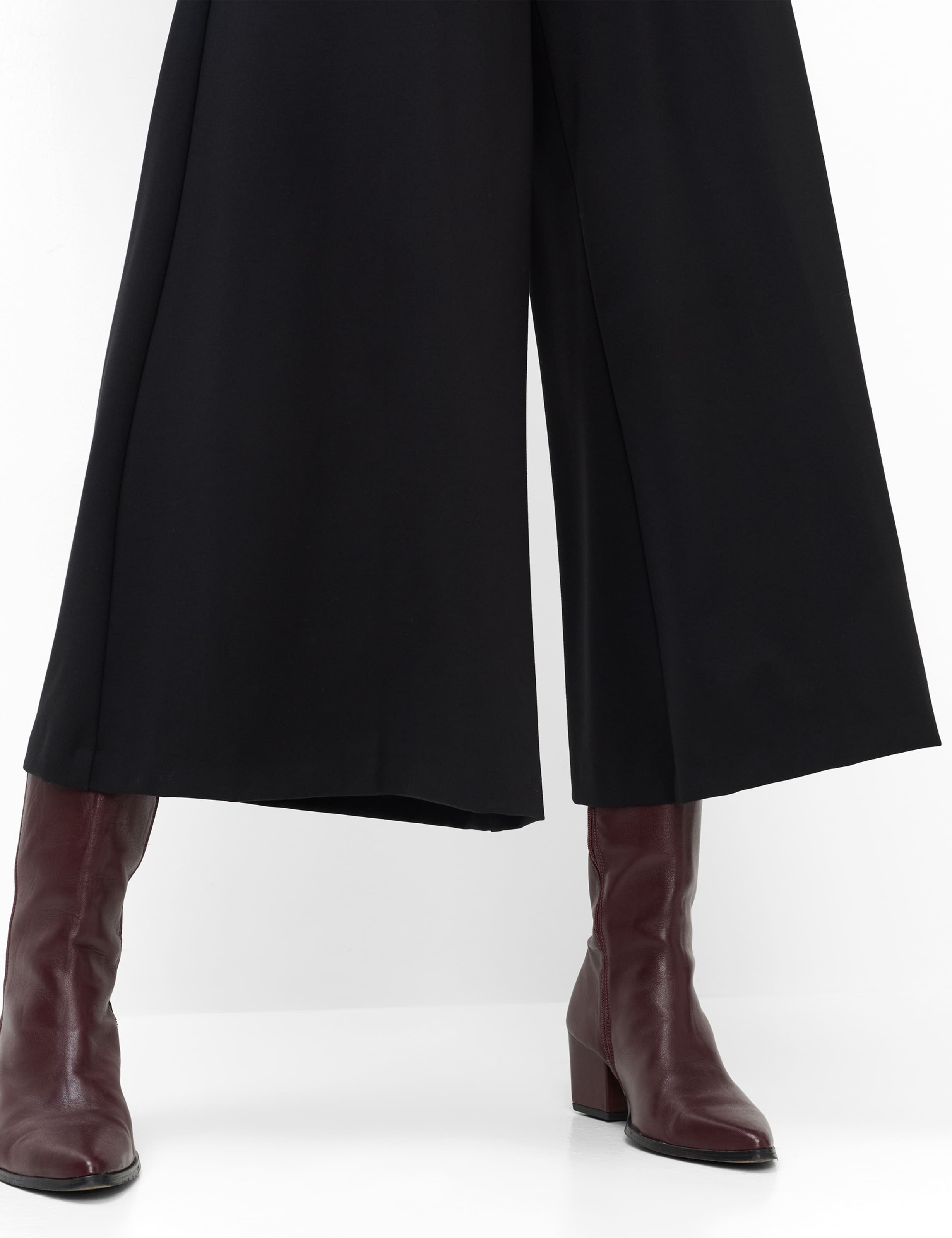Dames Style MELLI S Zwart Wide Leg Detail 1