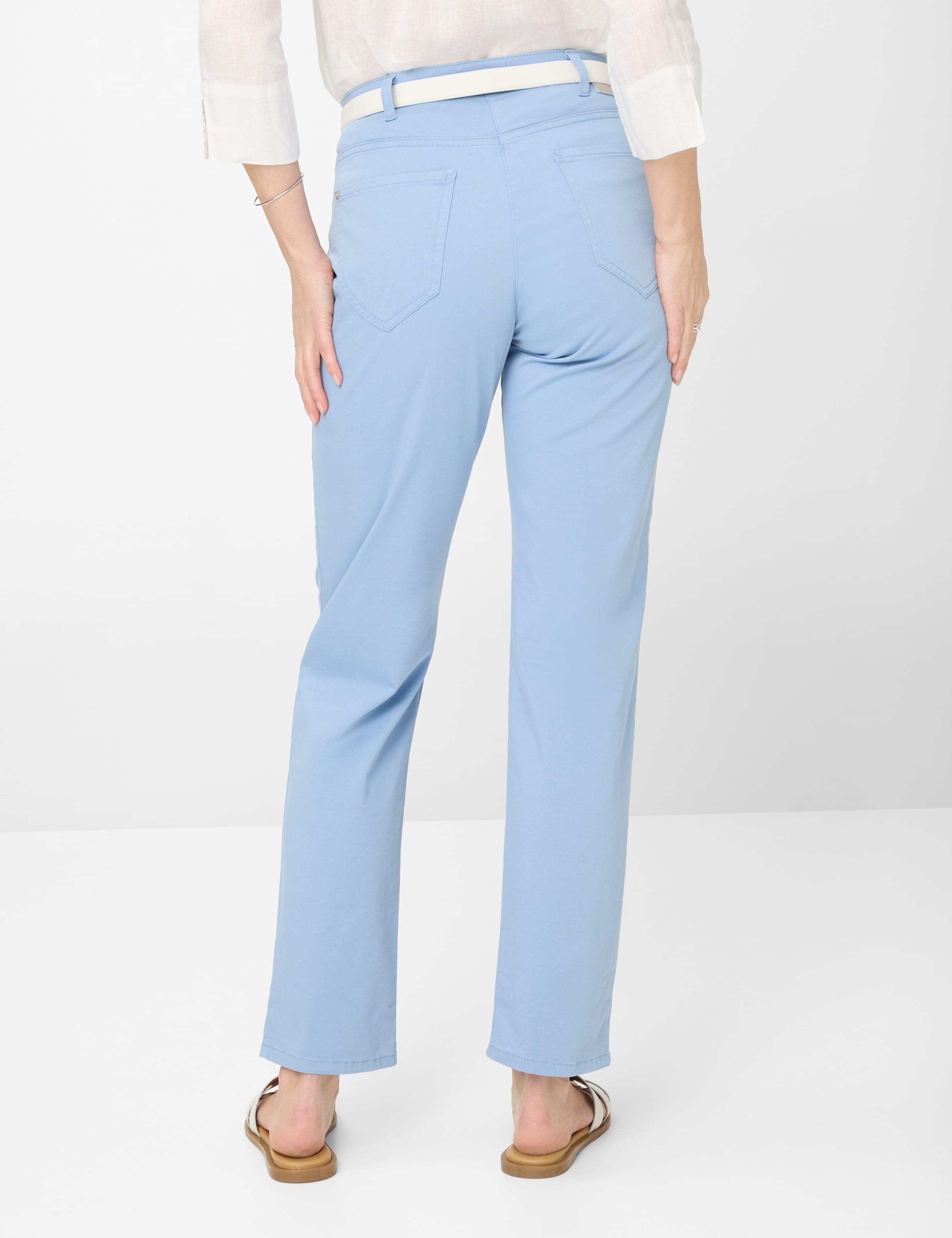 Damen Style CORRY Hellblau Comfort Plus Fit Model Rueck