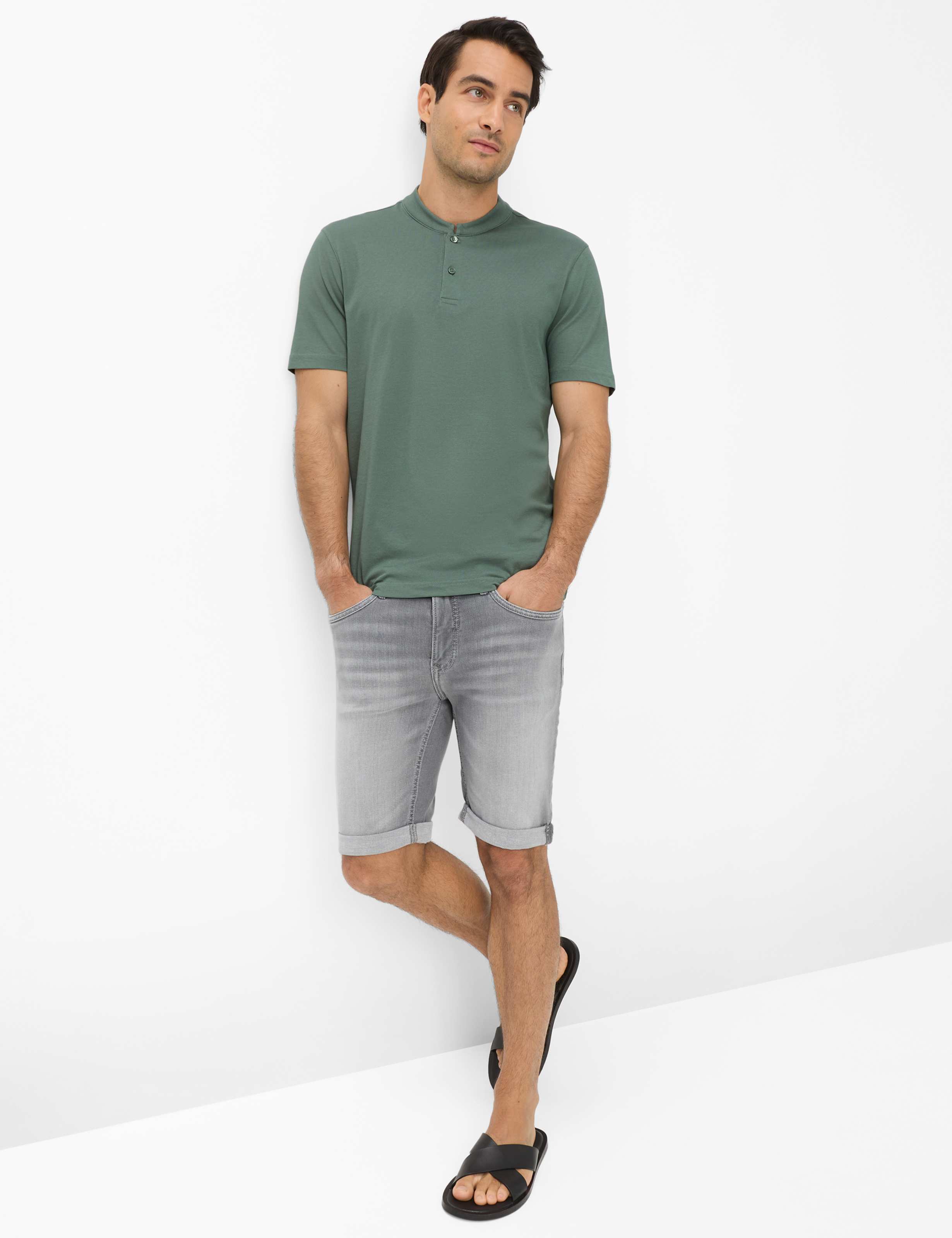 Herren Style PELÉ Grün  Model Outfit