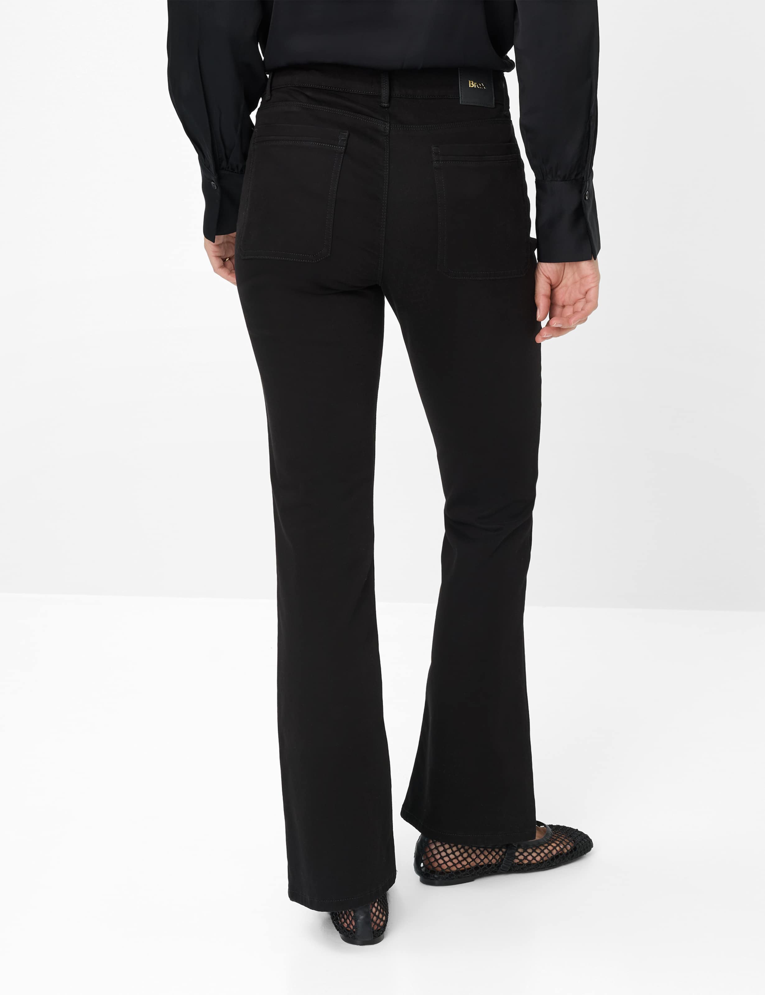 Damen Style SHAKIRA Schwarz Slim Fit Model Rueck