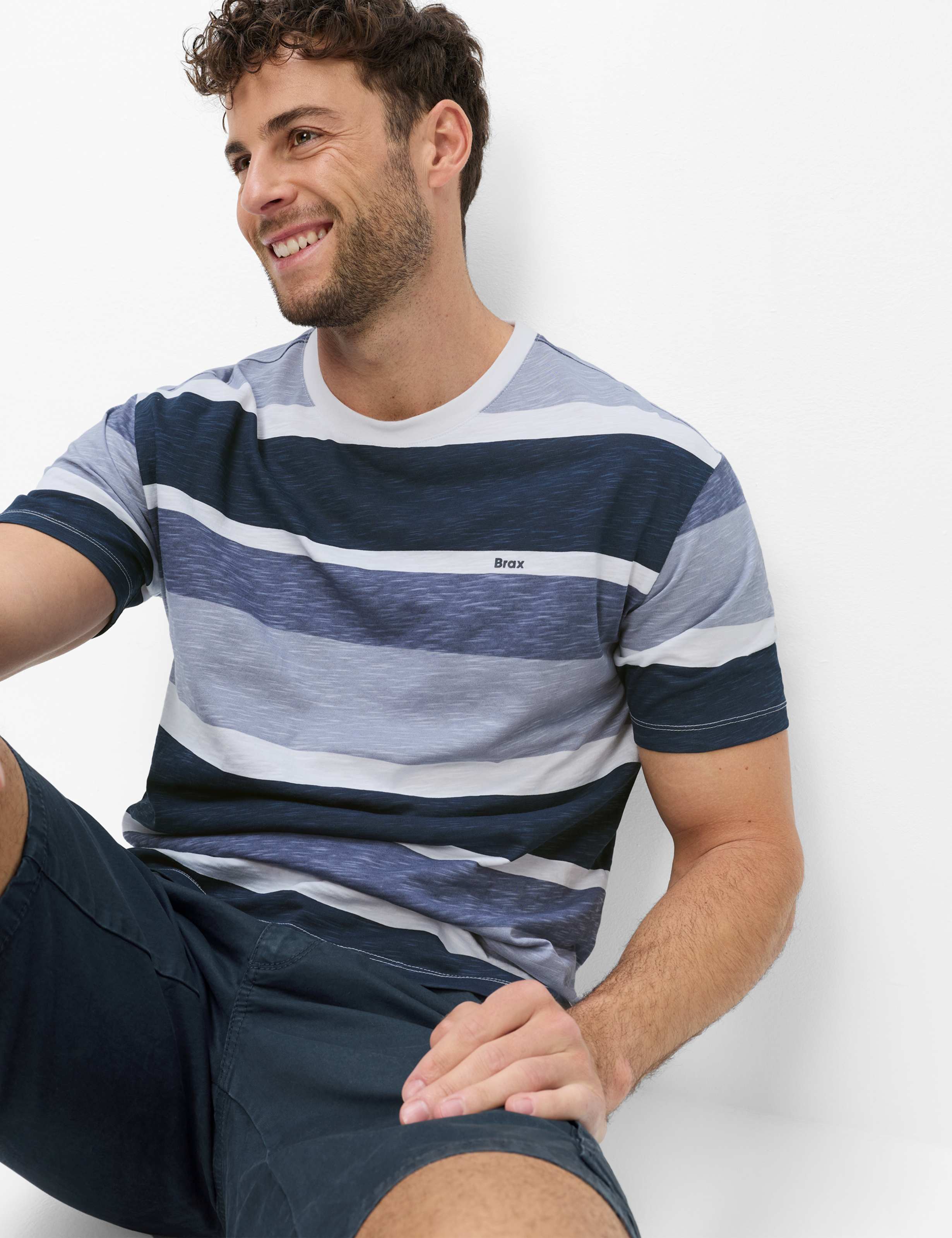 Homme Style TROY Blanc  Détail 1