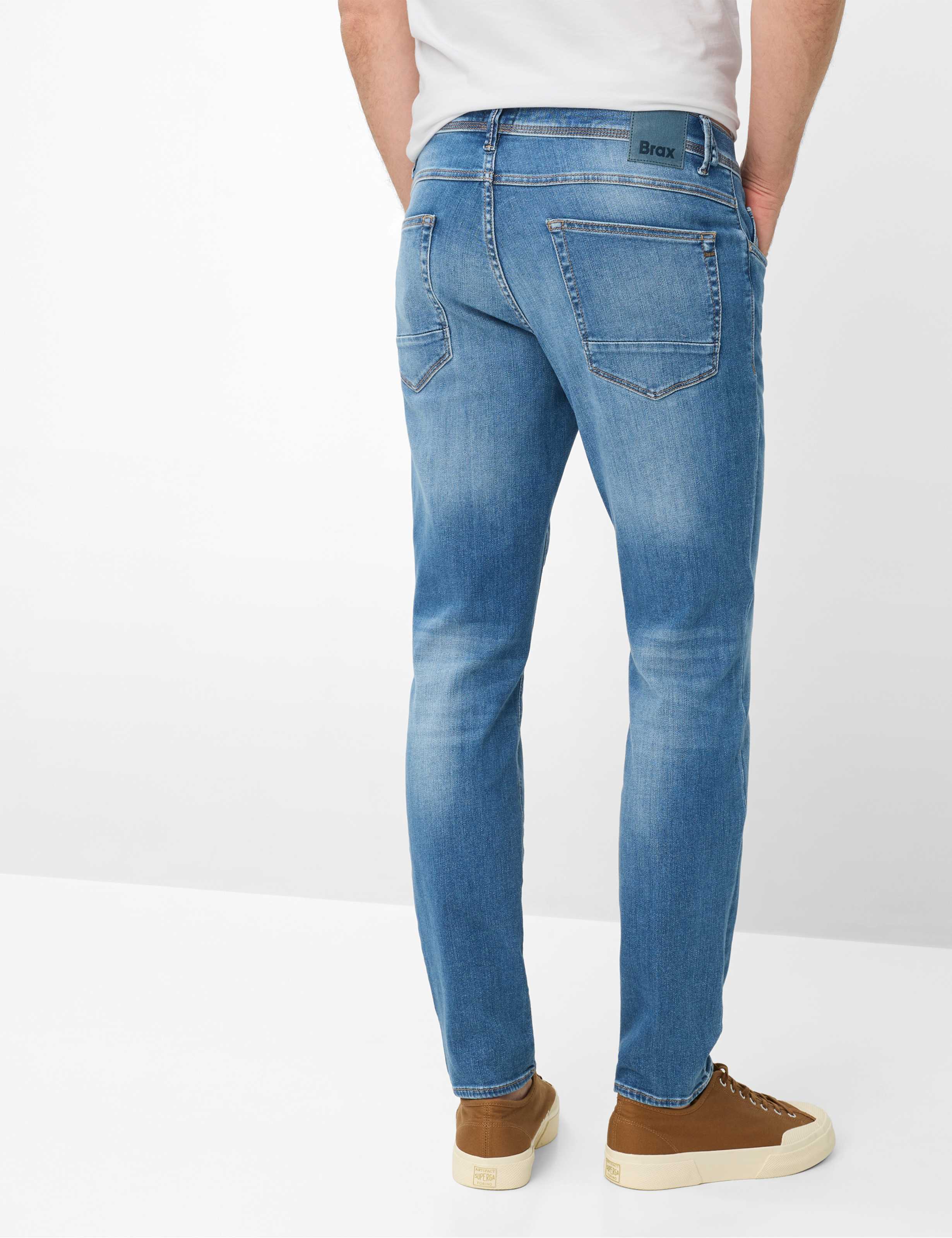 Thumbnail - Brax Herren Five-Pocket-Hose Style CHRIS MARE BLUE USED, denim blau, Gr. 42/32