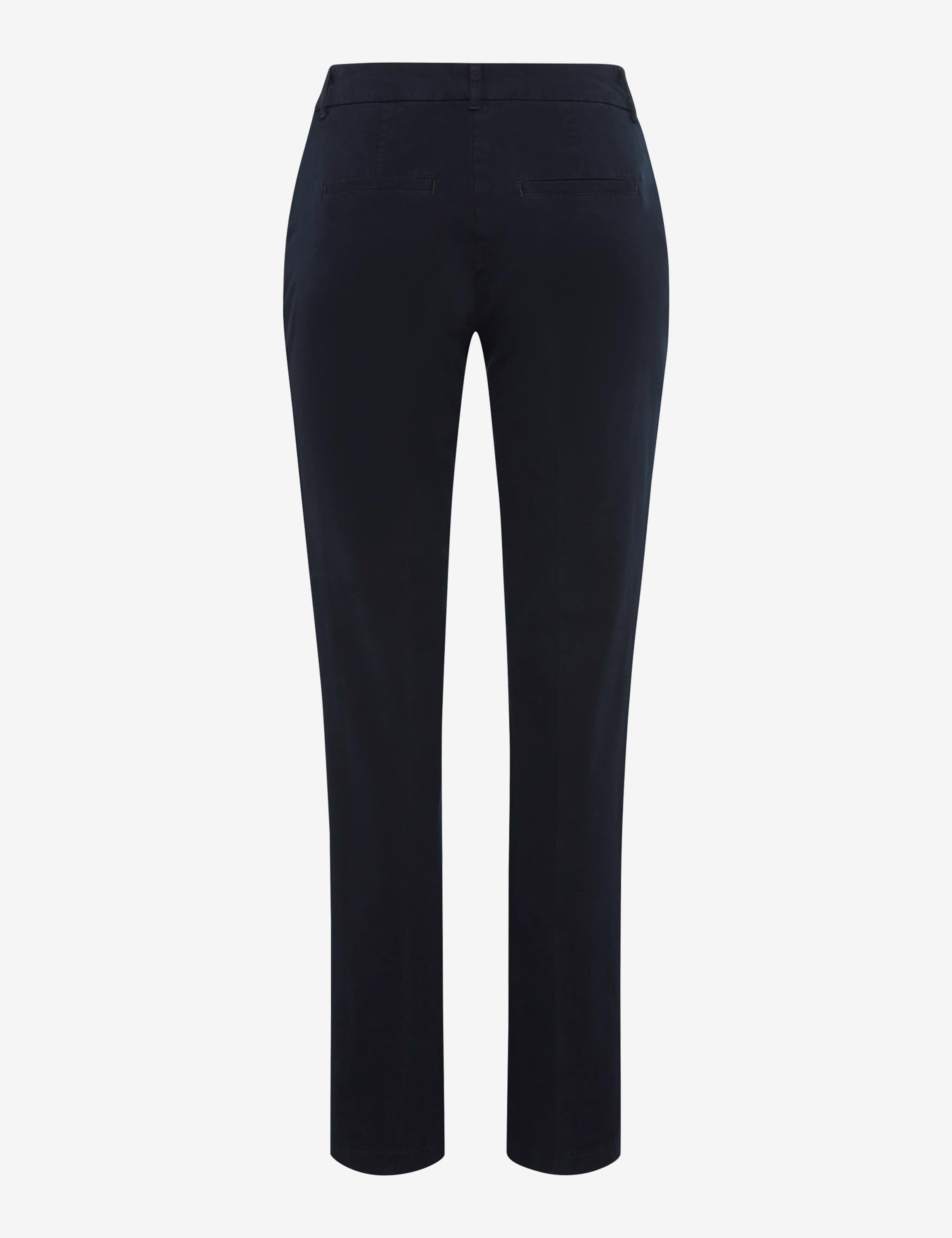 Femme Style MARON Bleu Foncé Regular Fit Détourage arrière