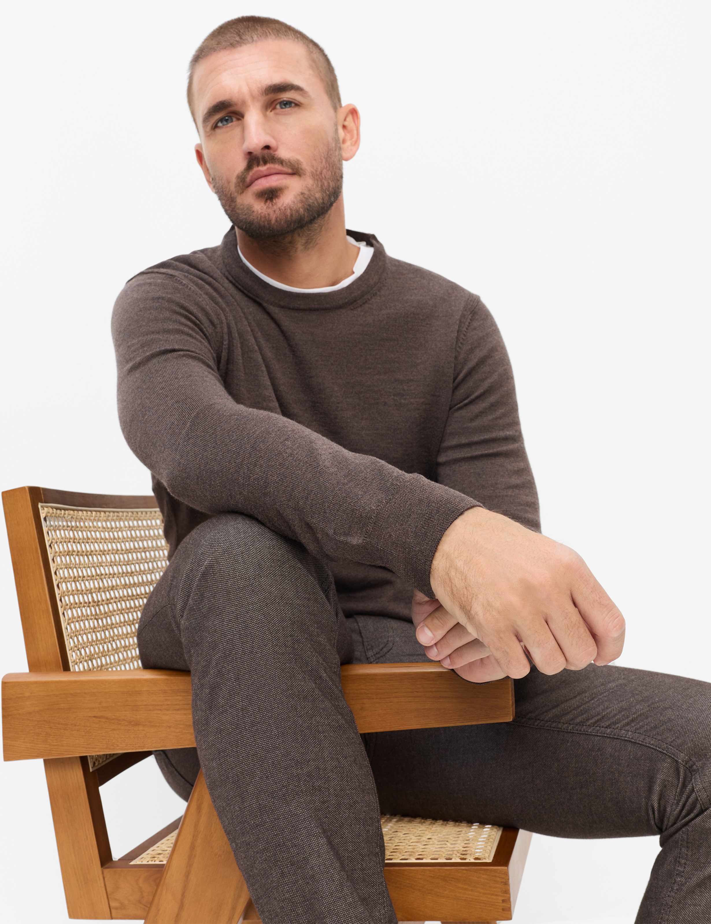 Herren Style RICK Dunkelbraun  Detail 1