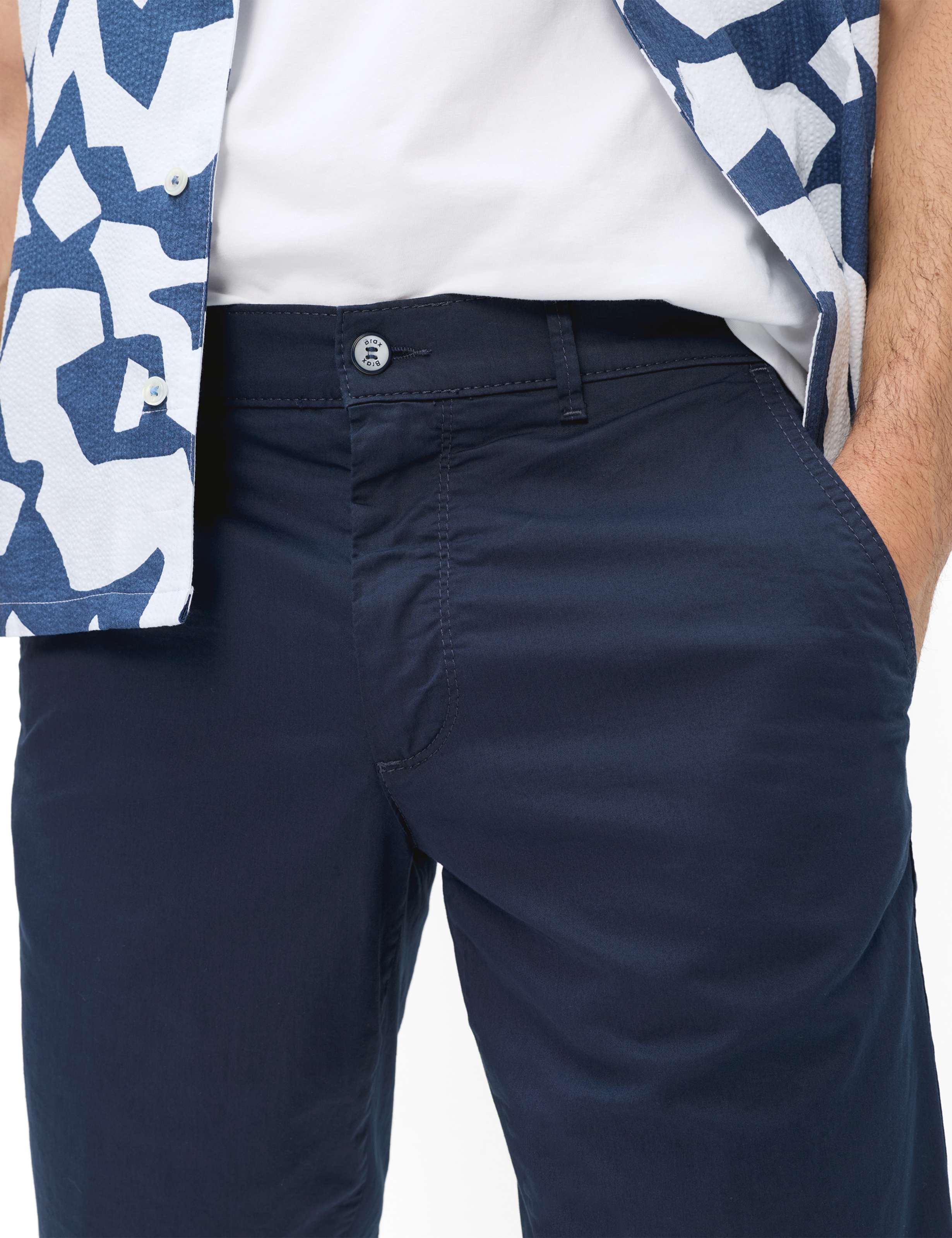 Men Style BOZEN Dark Blue Regular Fit Detail 2