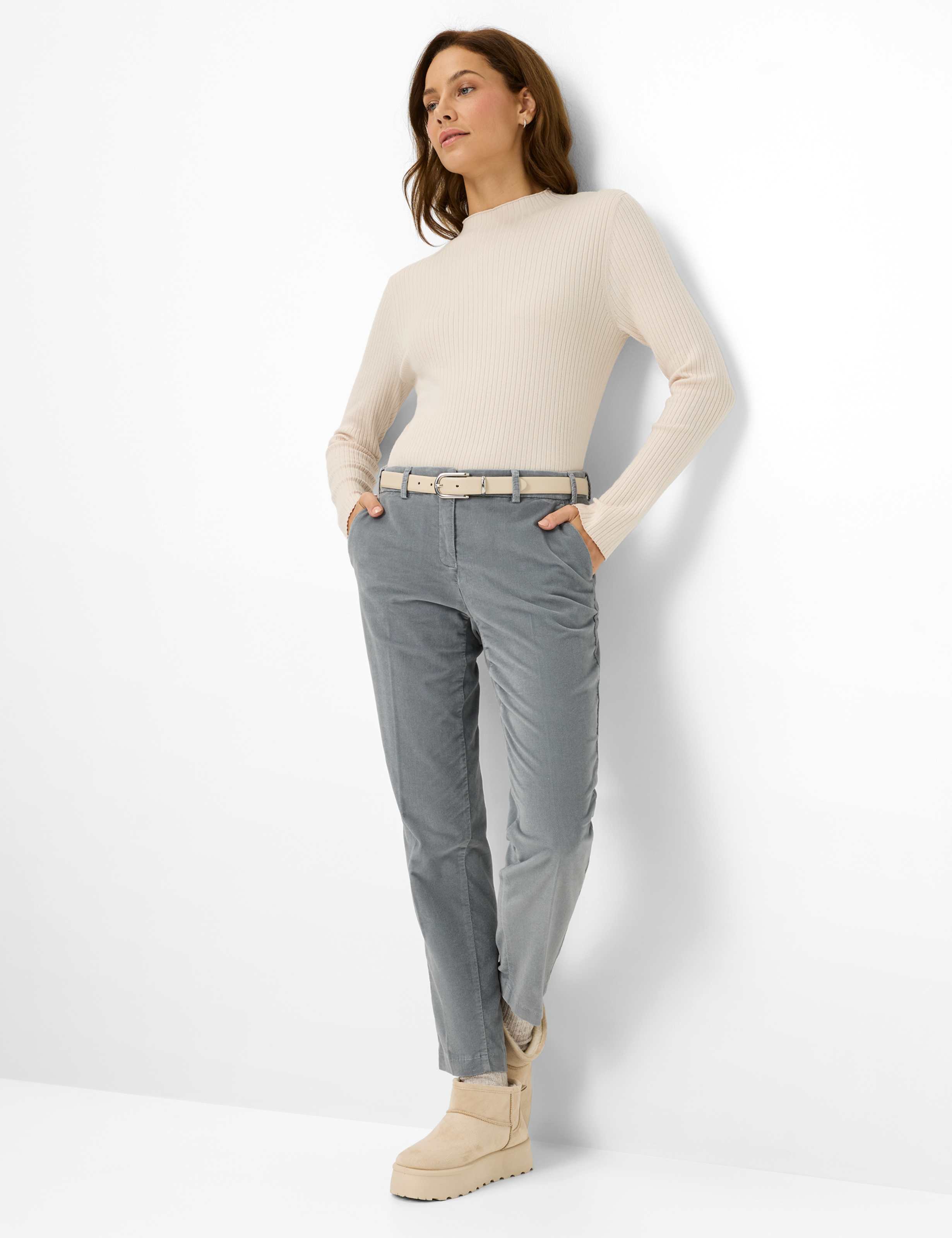 Dames Style MARON S Mediumgrijs Regular Fit Model outfit