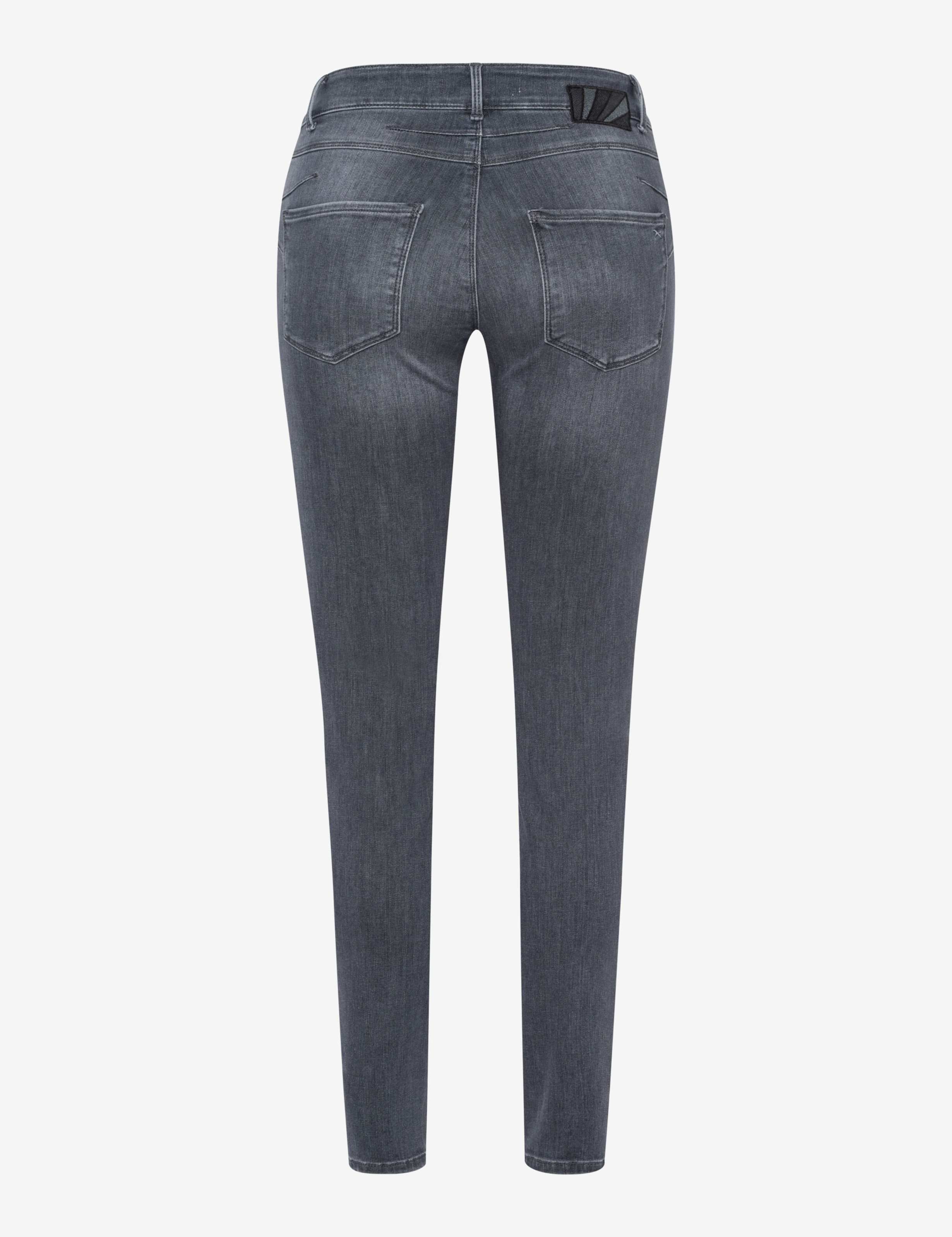 Damen Style ANA Denim Grau Skinny Fit Freisteller Rueck