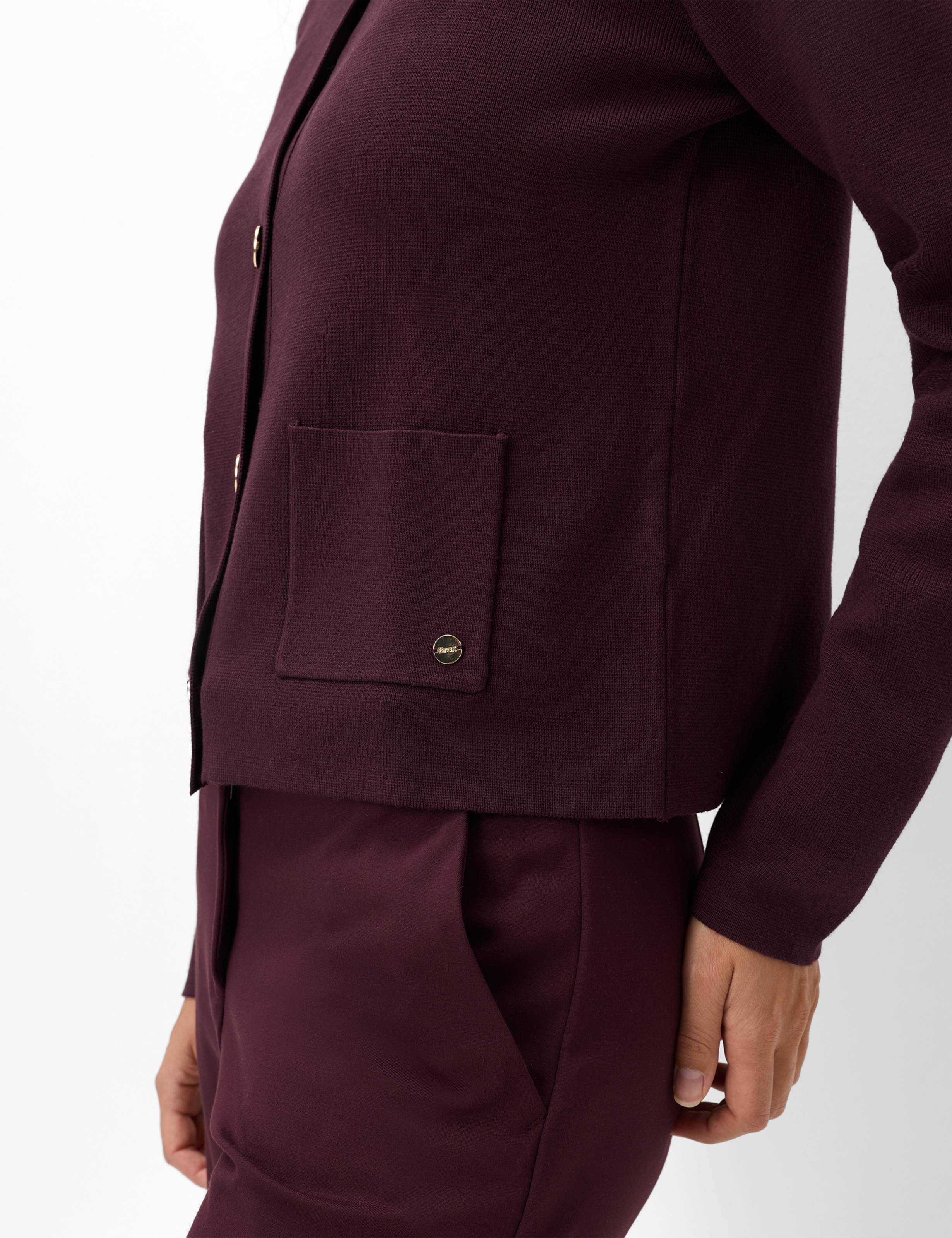 Damen Style AMI Dunkles Lila  Detail 2
