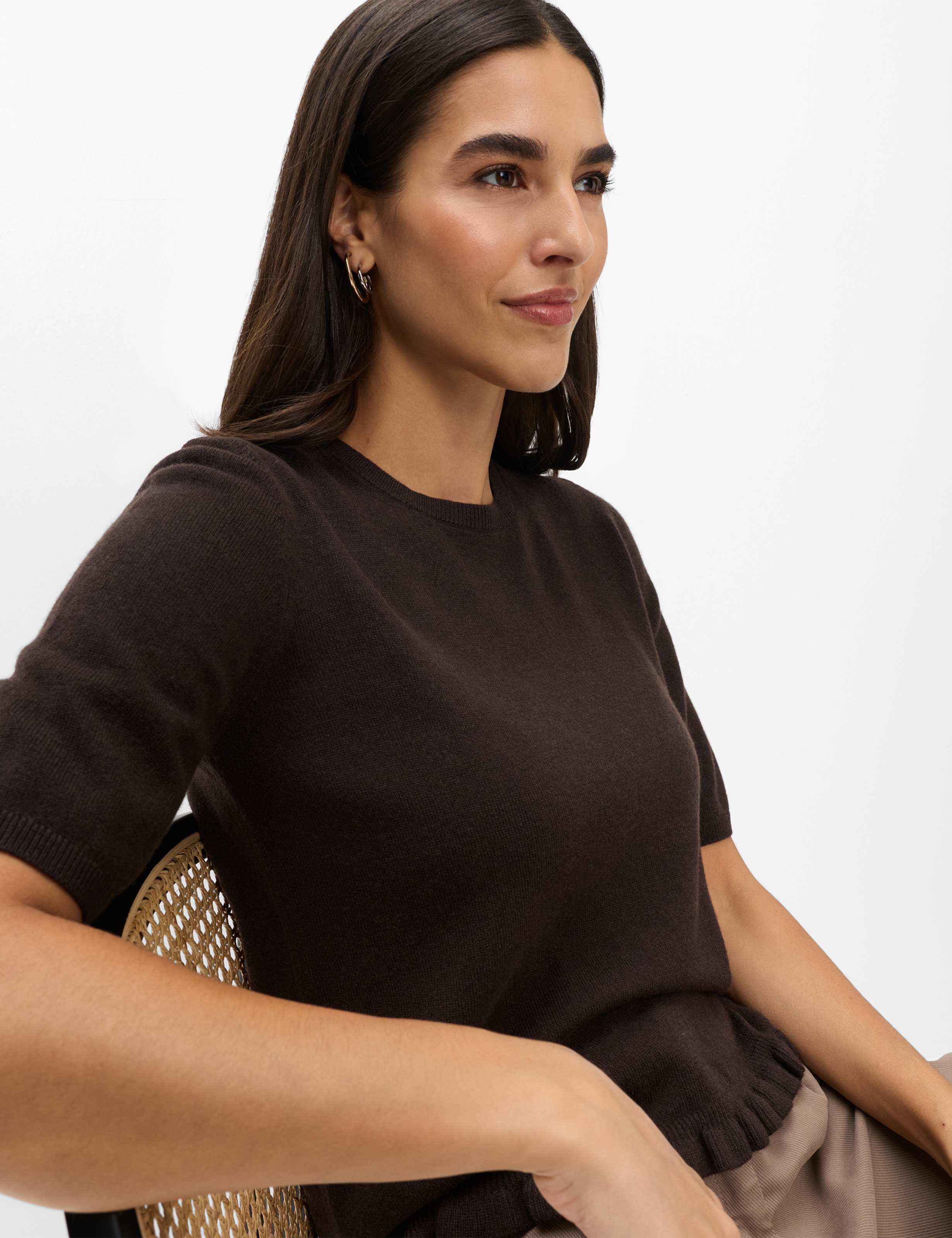 Damen Style NINA Dunkelbraun  Detail 1