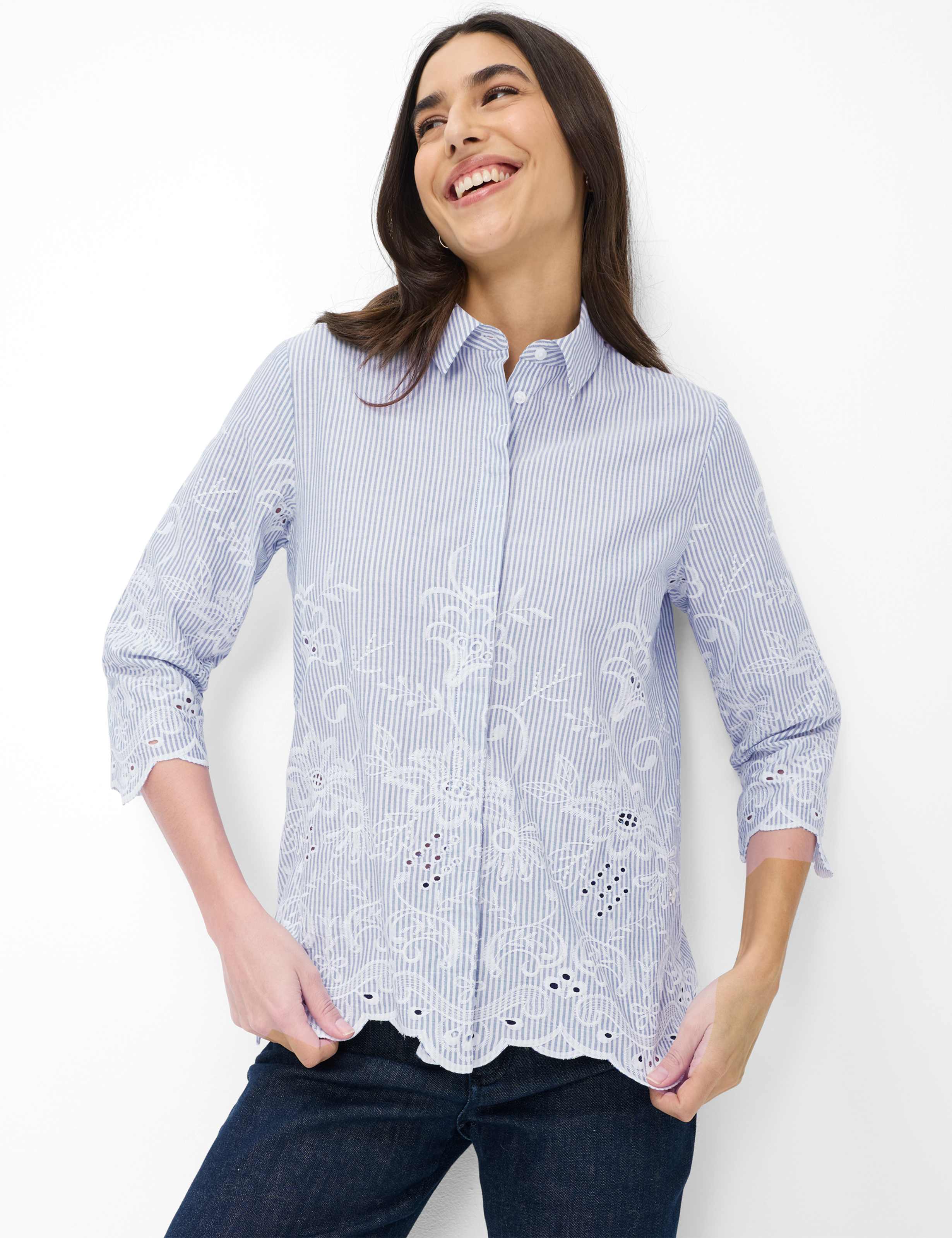 Blautöne, Damen, Style VICKI, MODEL_FRONT_ISHOP