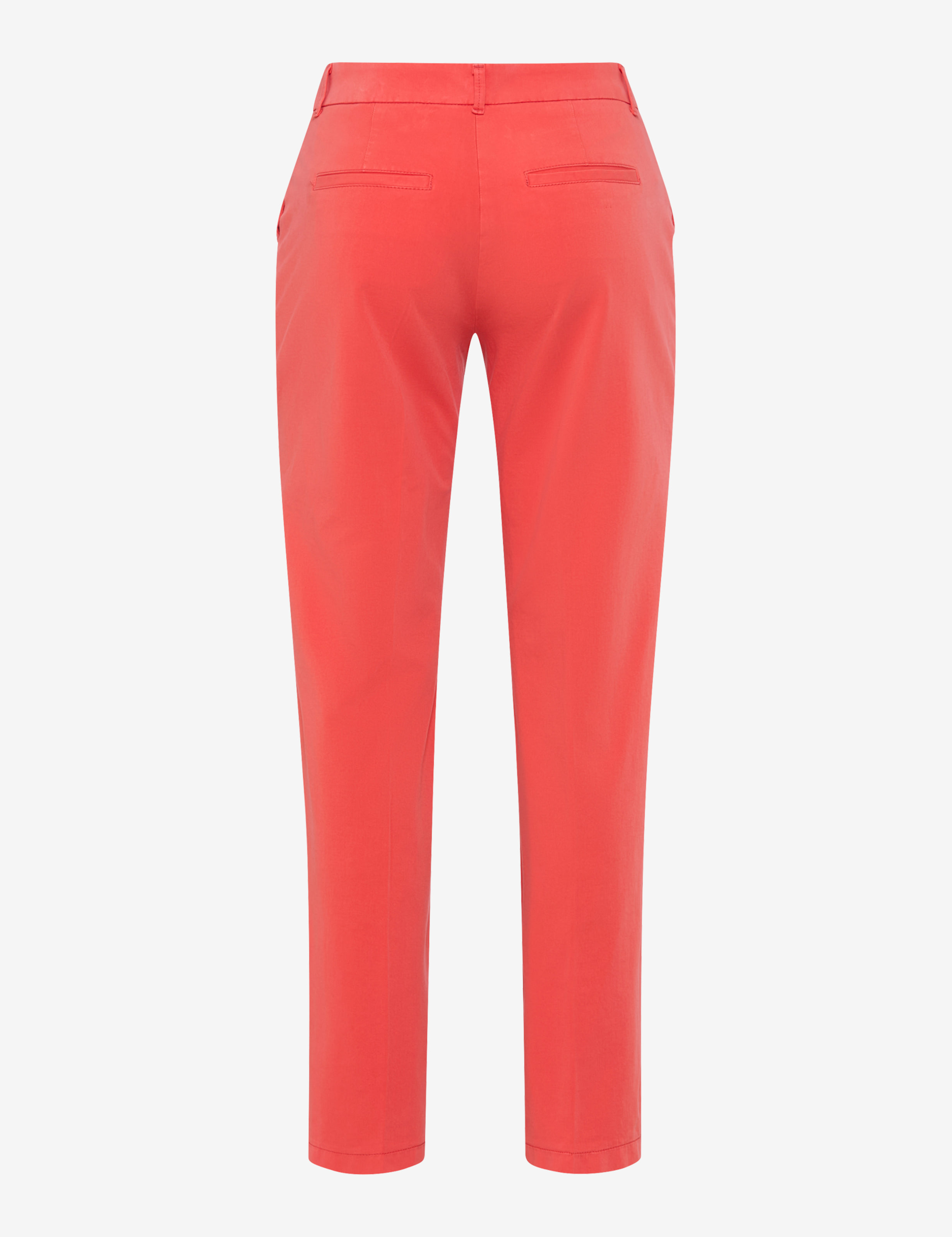 Women Style MARON Red Regular Fit Stand-alone rear view