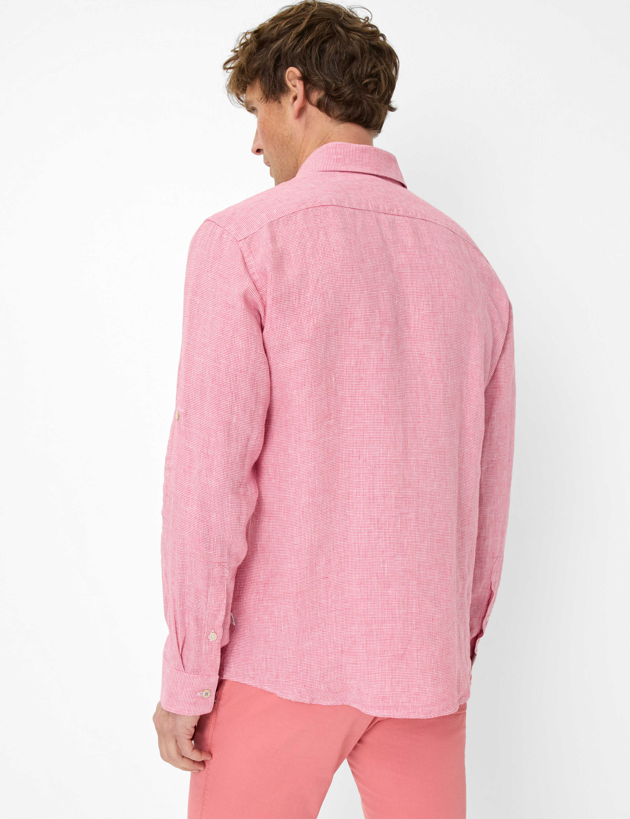 Herren Style DIRK Hellrot  Model Rueck