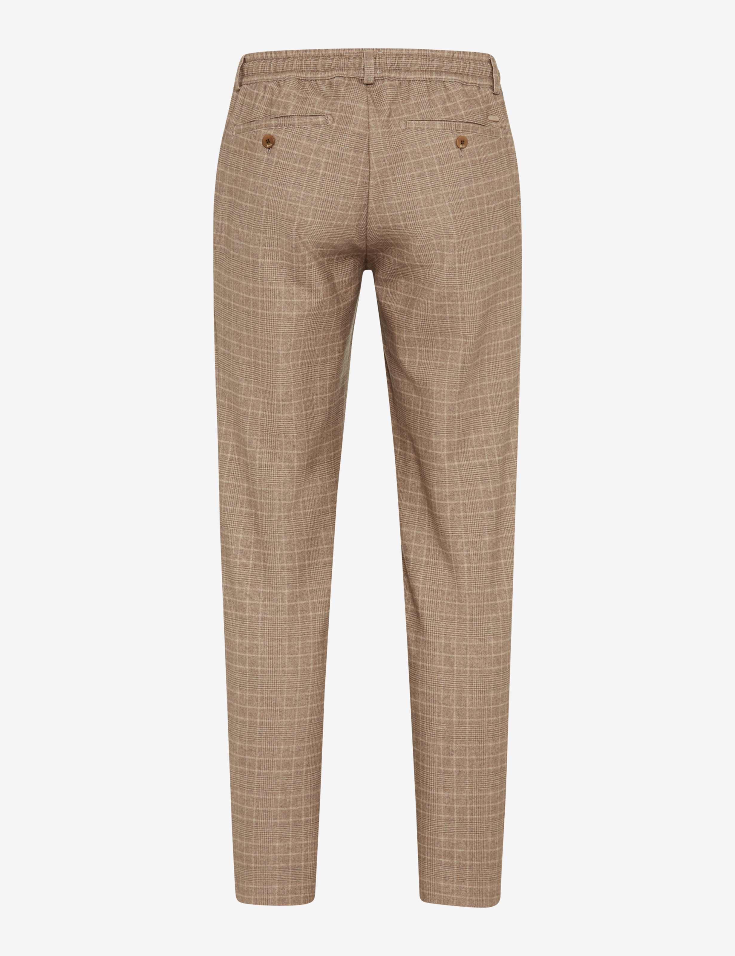 Men Style PHIL Light Brown Relaxed Fit Stand-alone rear view