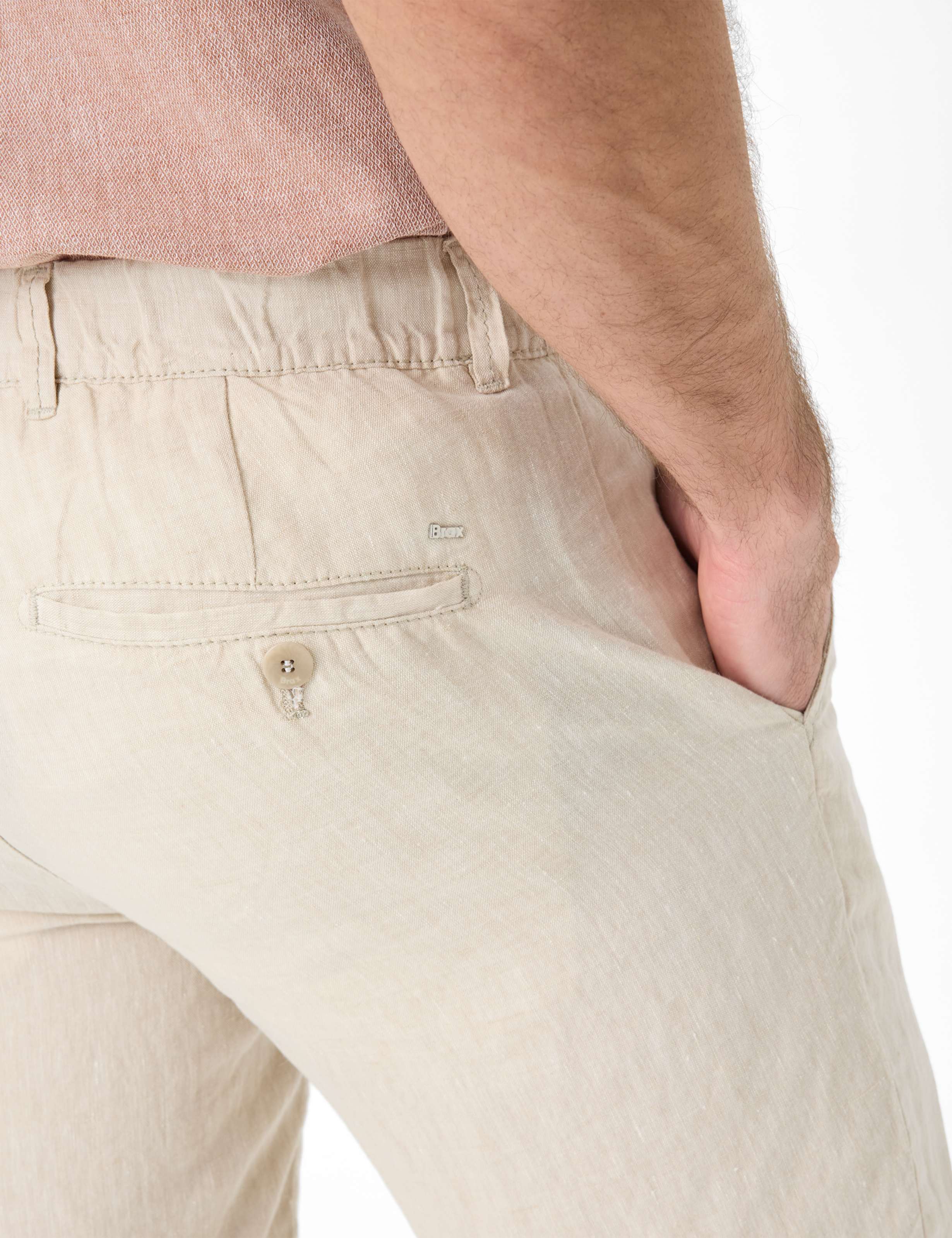 Men Style FABIO Light Beige Modern Fit Detail 2