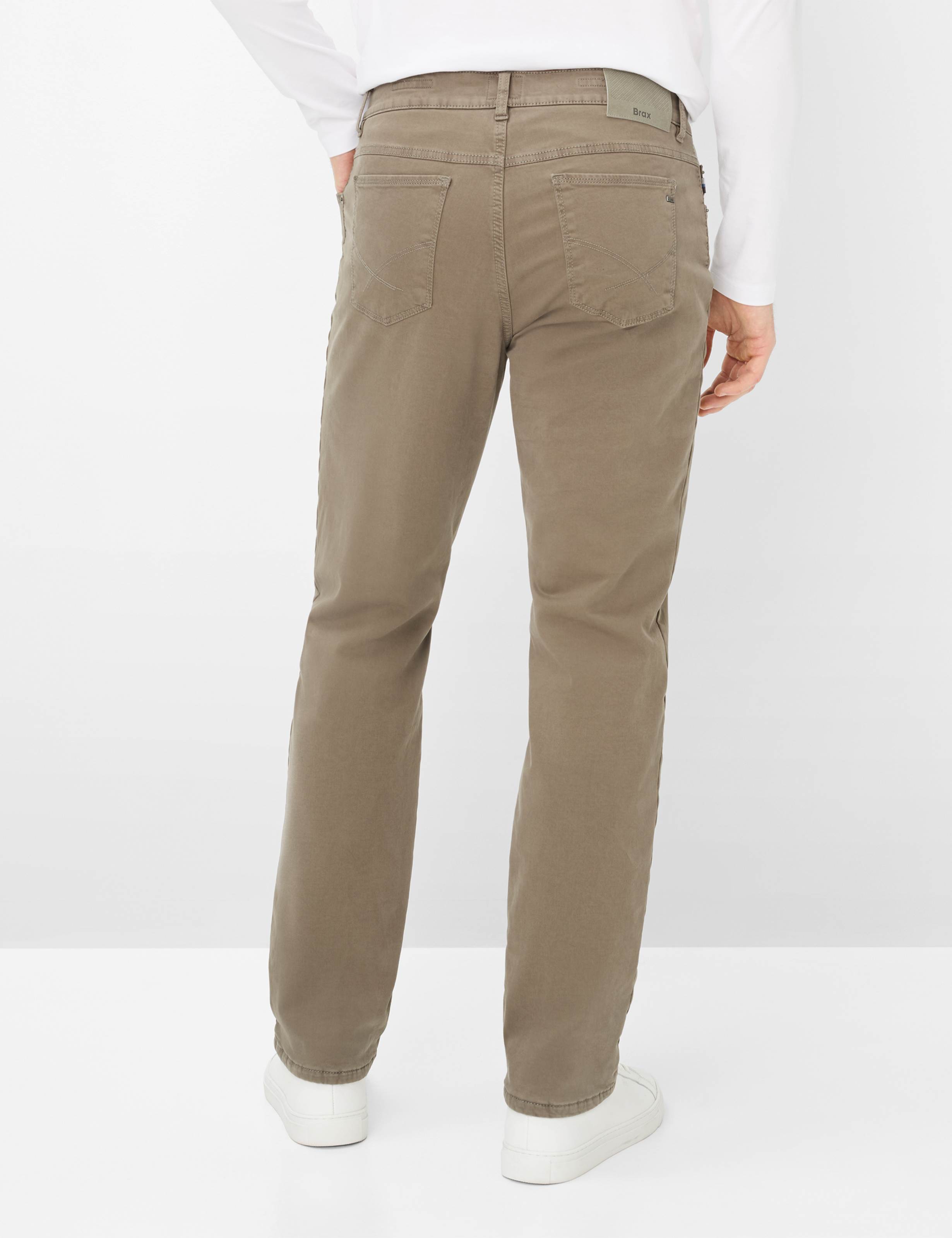 Thumbnail - Brax Herren Five-Pocket-Hose Style COOPER TT THYME Grün Oliv, grün - oliv, Gr. 31/30