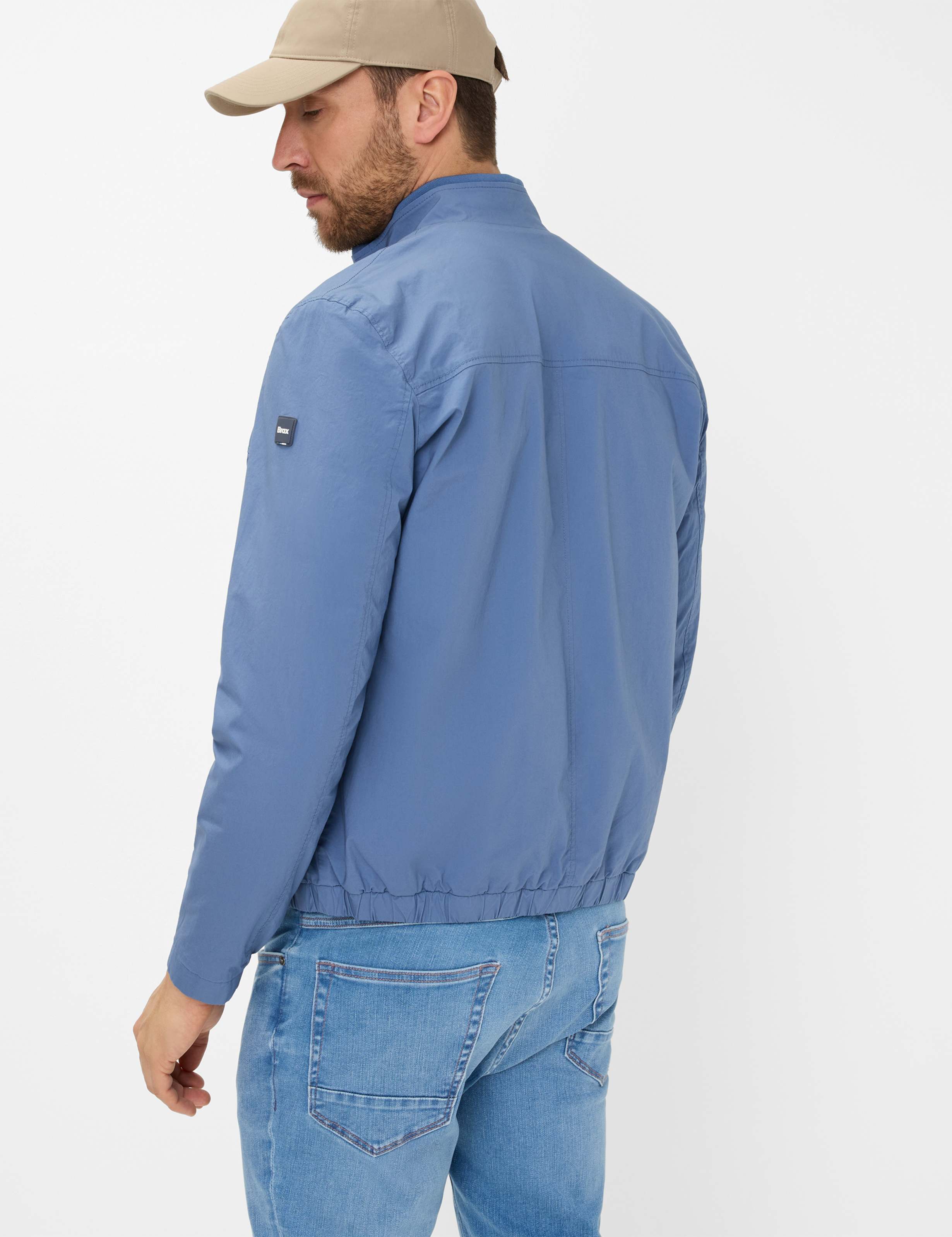 Herren Style CALVIN Blau  Model Rueck