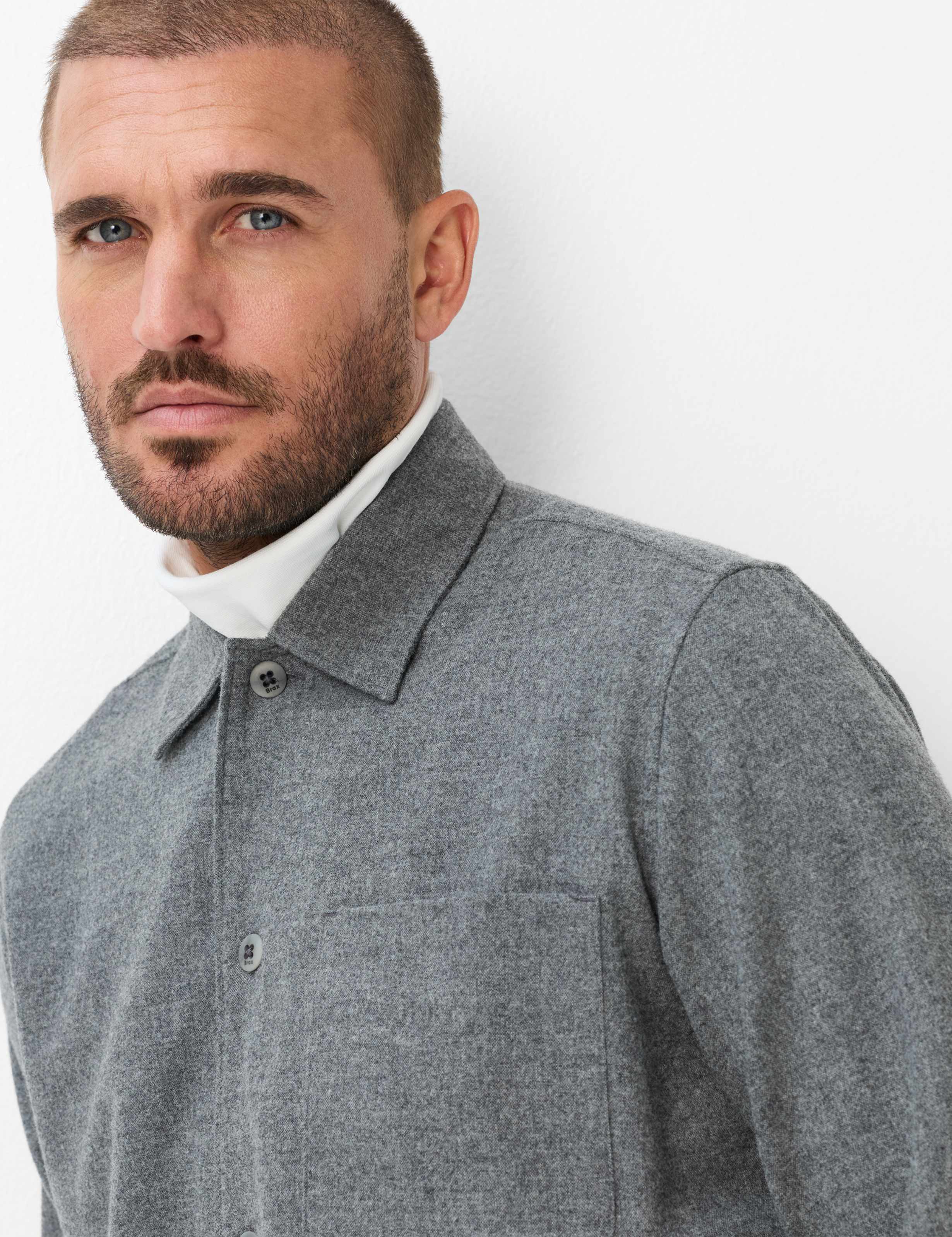 Herren Style LUCA Grau  Detail 2