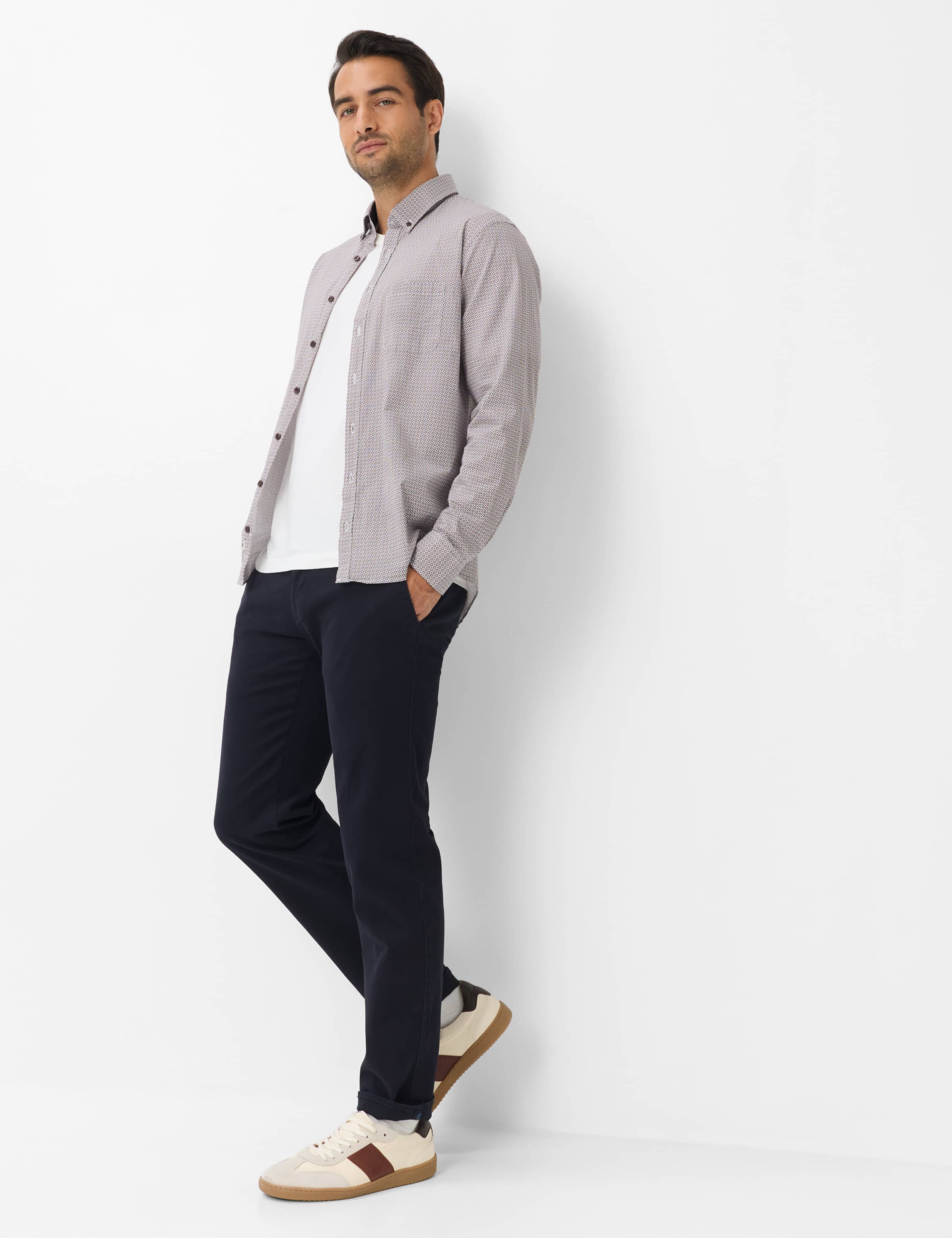 Homme Style DANIEL Marron Clair  Tenue du mannequin