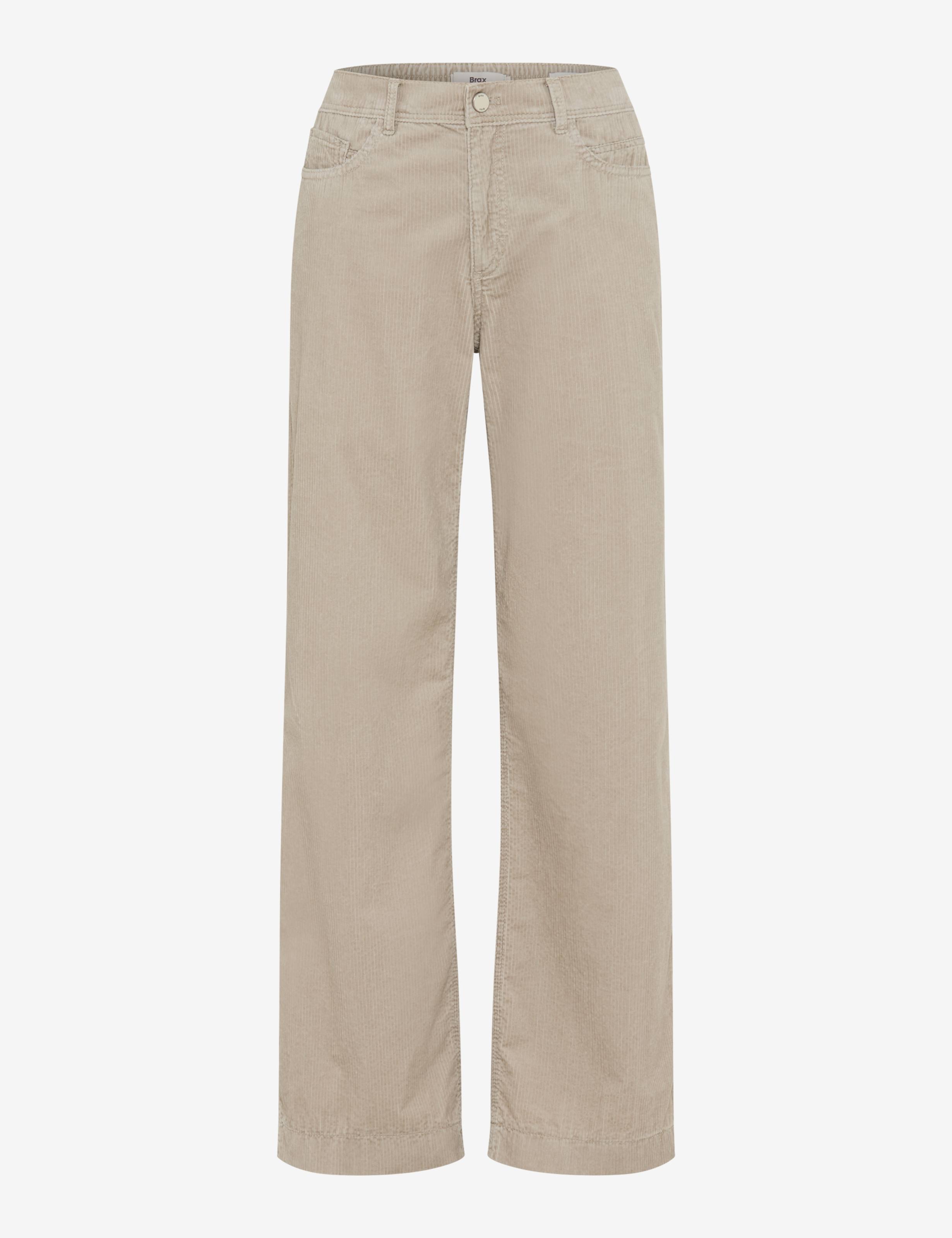 Femme Style MAINE Beige Clair Wide Leg Détourage avant