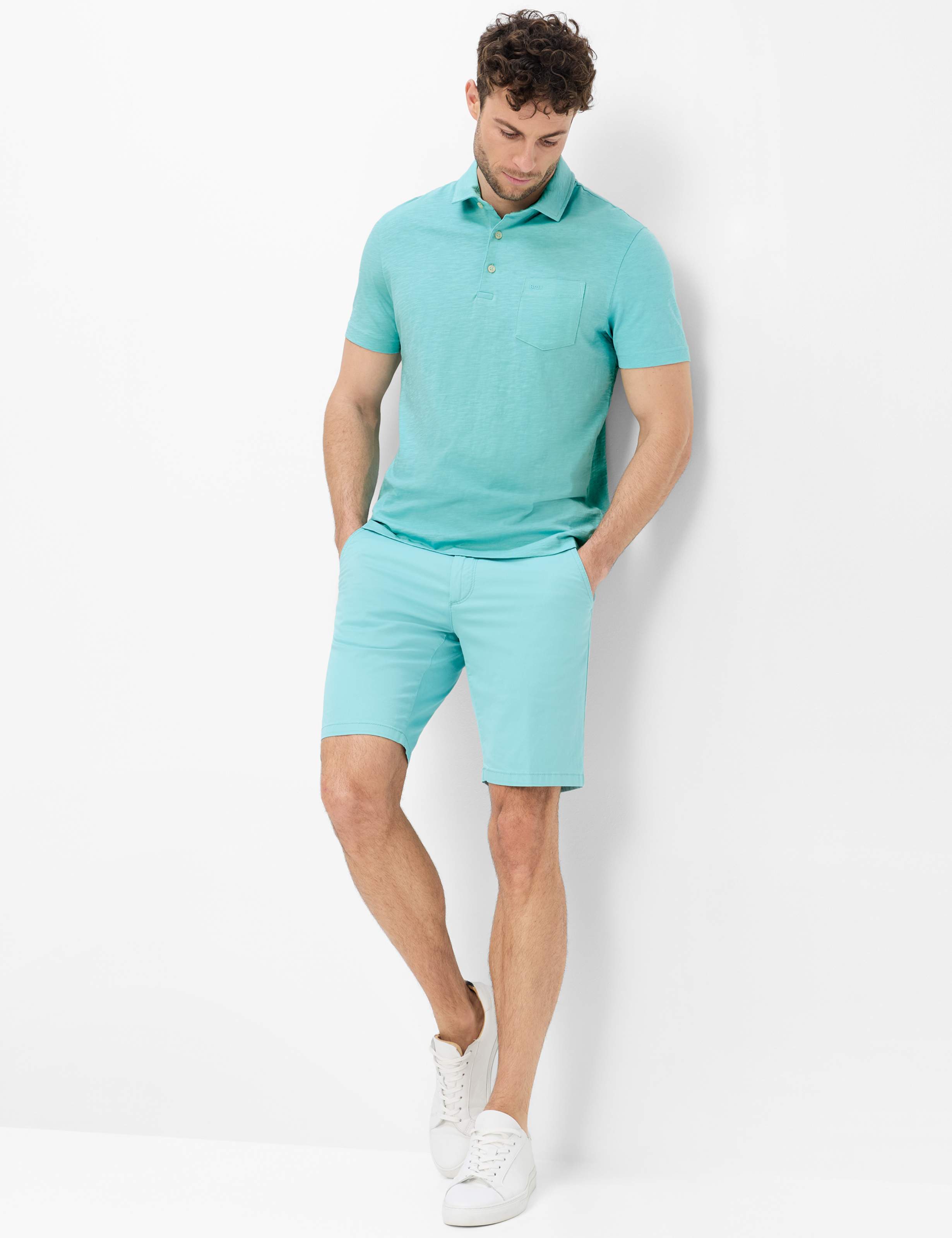 Homme Style PAVO Vert Clair  Tenue du mannequin