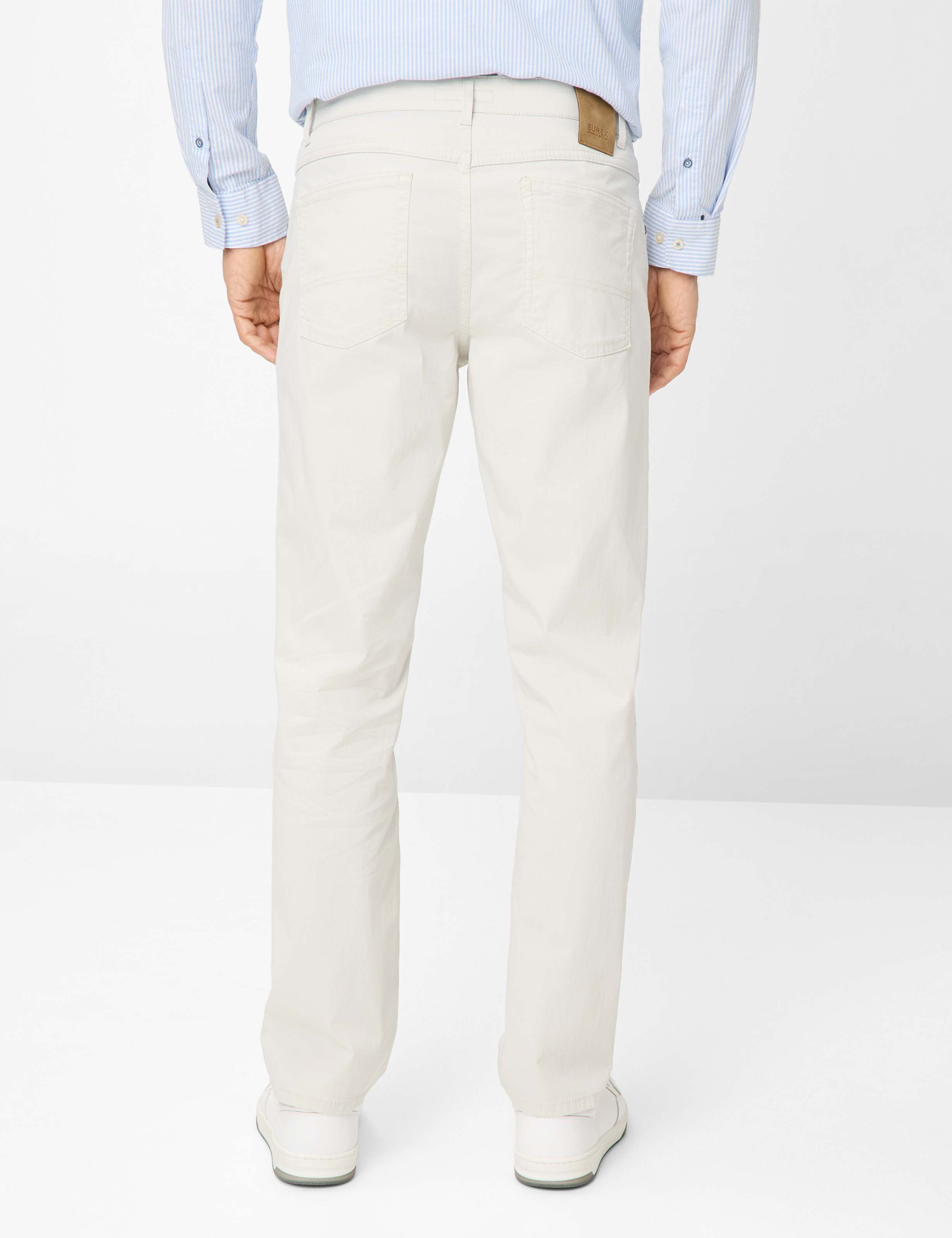 Homme Style CARLOS Beige Clair Regular Fit Dos mannequin