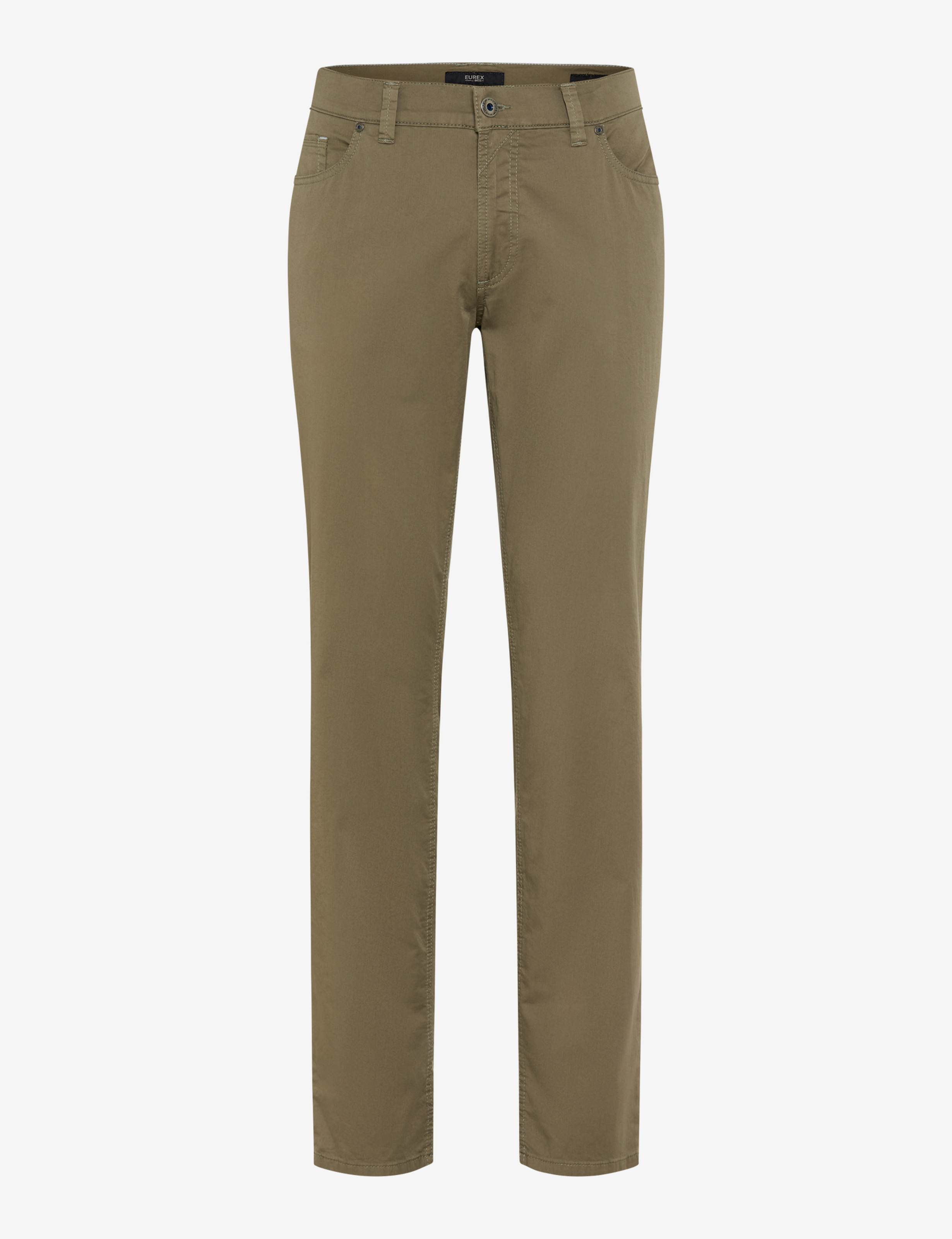 Homme Style LUKE Vert - Khaki Regular Fit Détourage avant