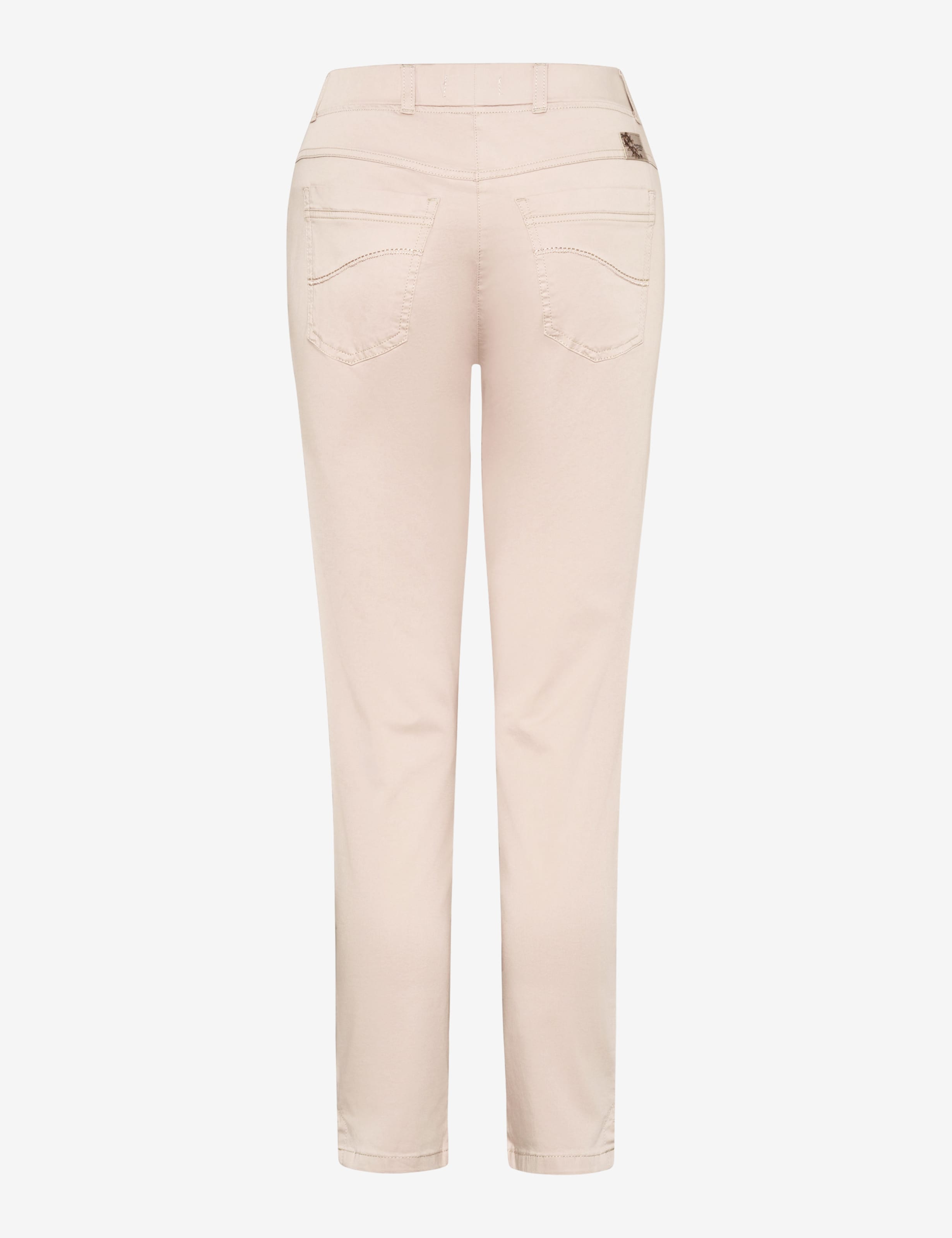 Femme Style LAVINA ZIP 6/8 Beige Super Slim Fit Détourage arrière