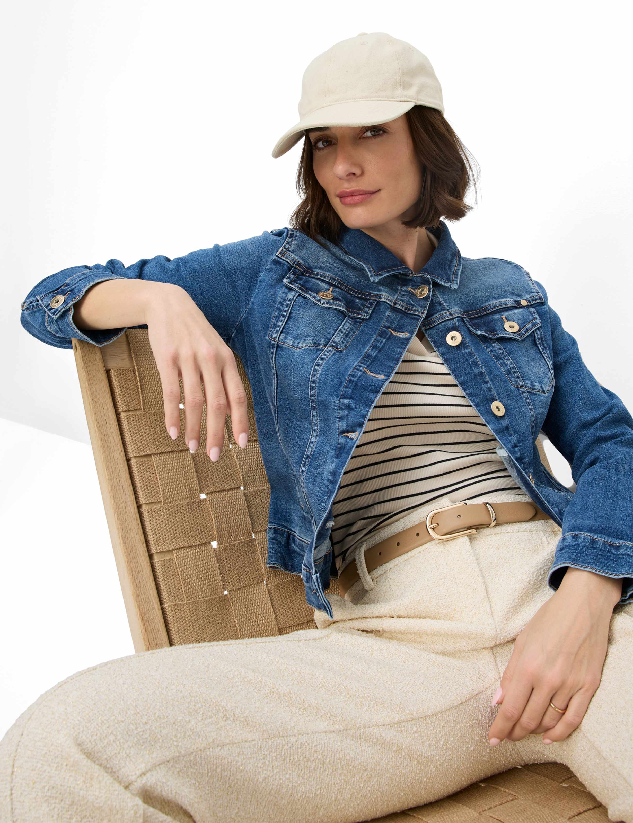 Women Style MIAMI Denim Blue  Detail 1