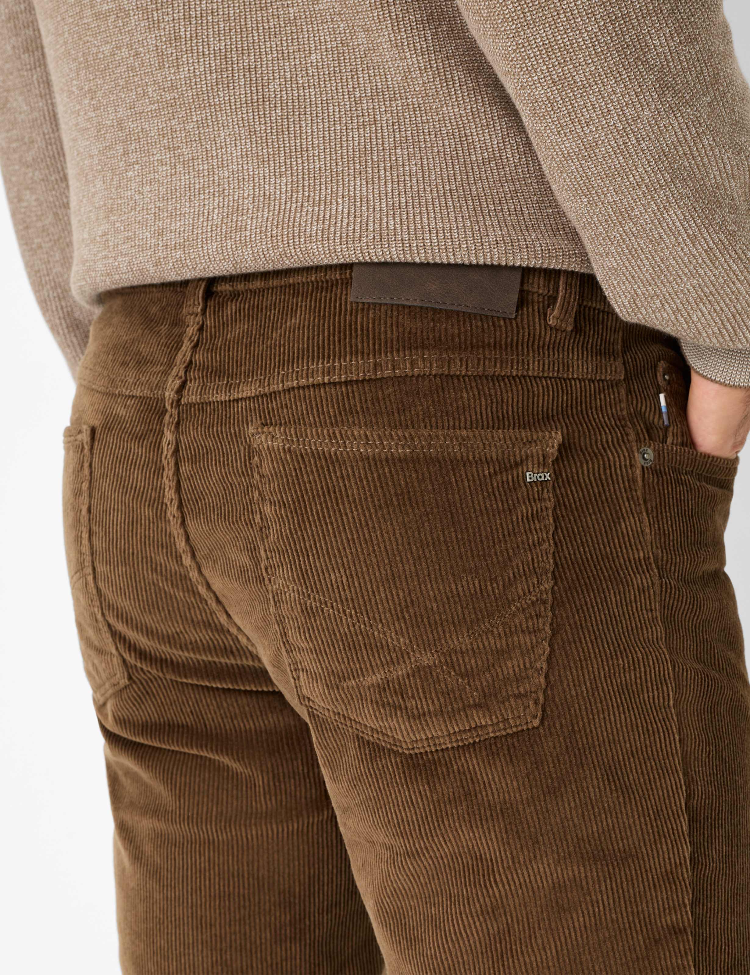 Homme Style COOPER Marron Regular Fit Détail 2