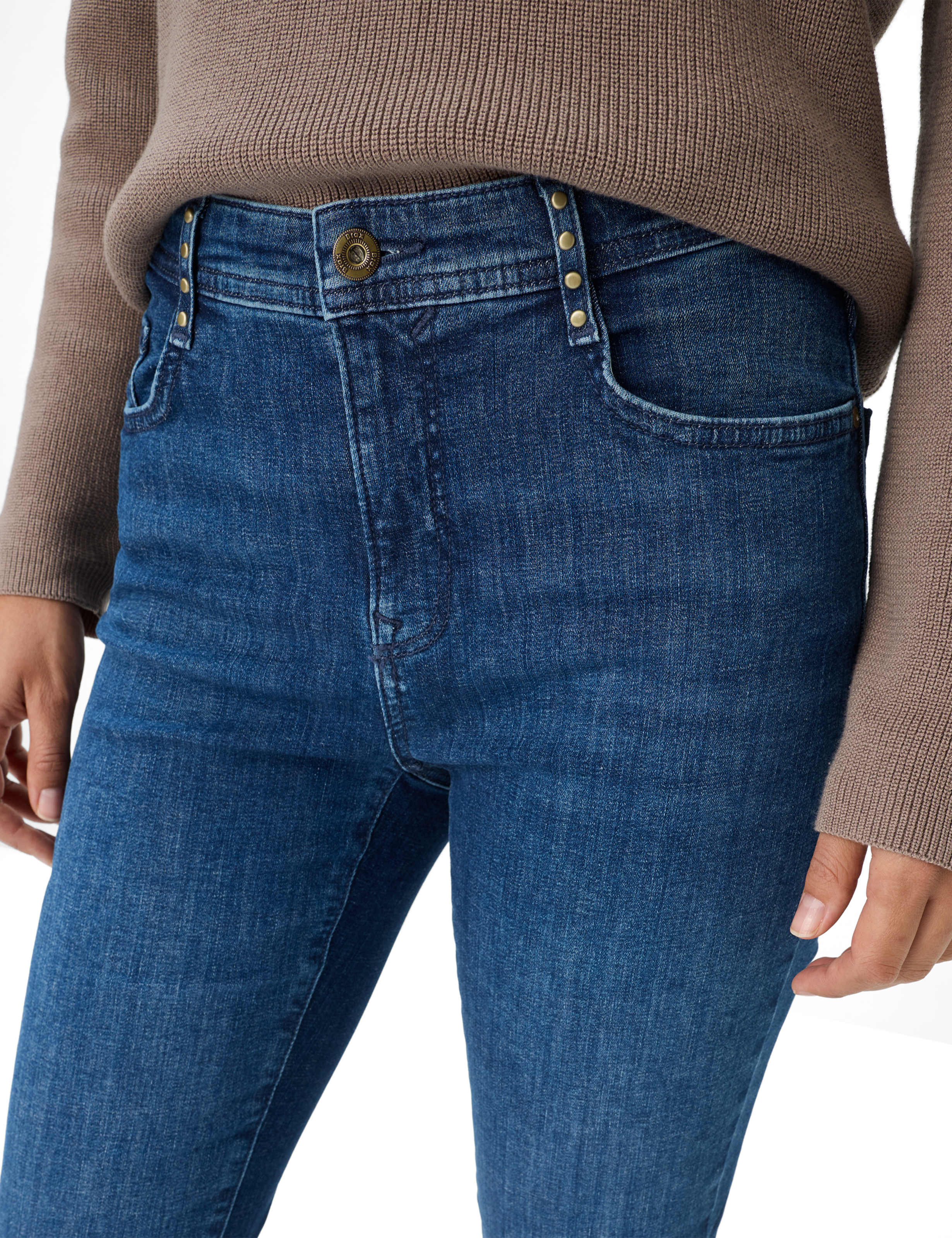 Damen Style CAROLA Denim Blau Feminine Fit Detail 2