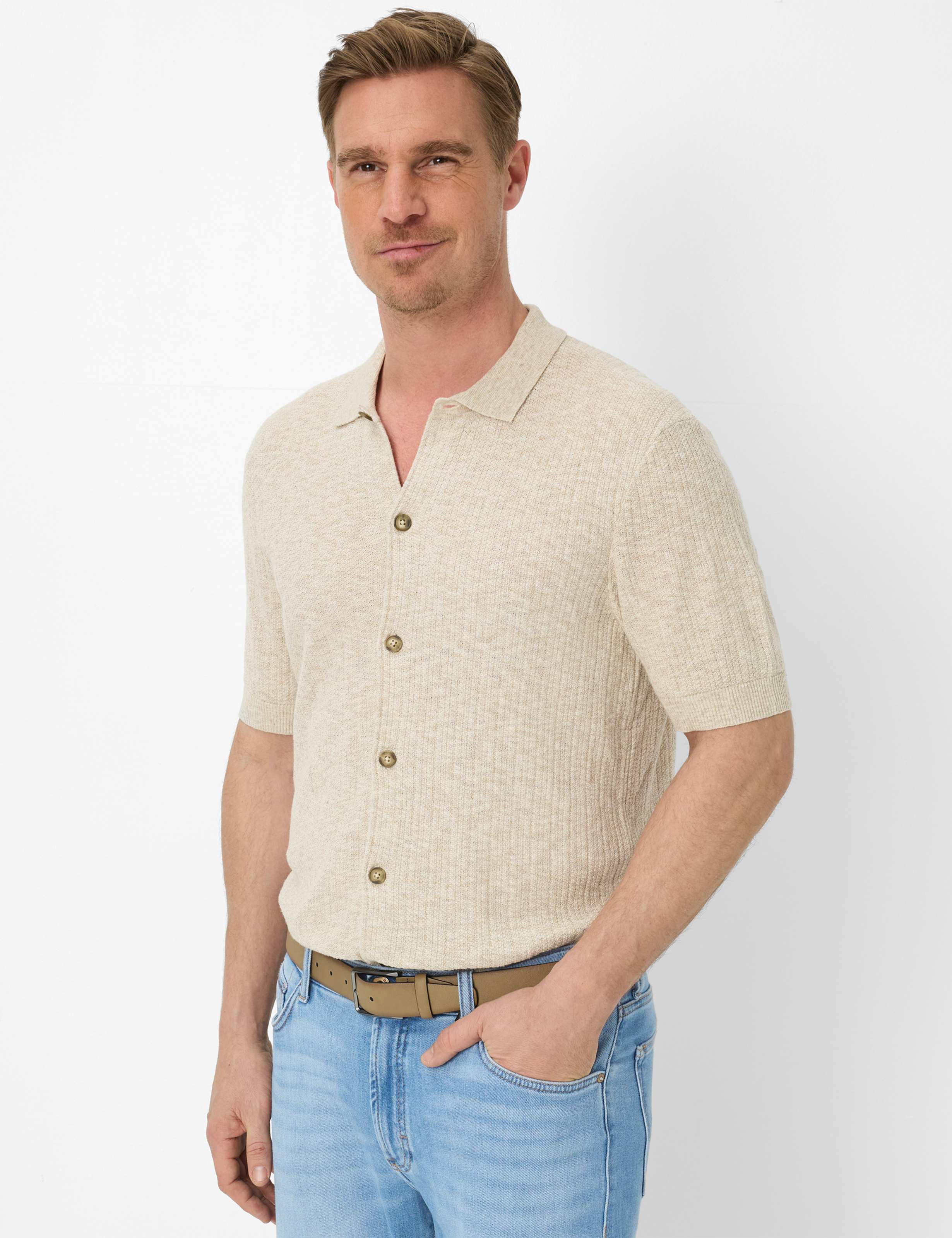 Beige farver, Mænd, Style JIMMY, MODEL_FRONT_ISHOP