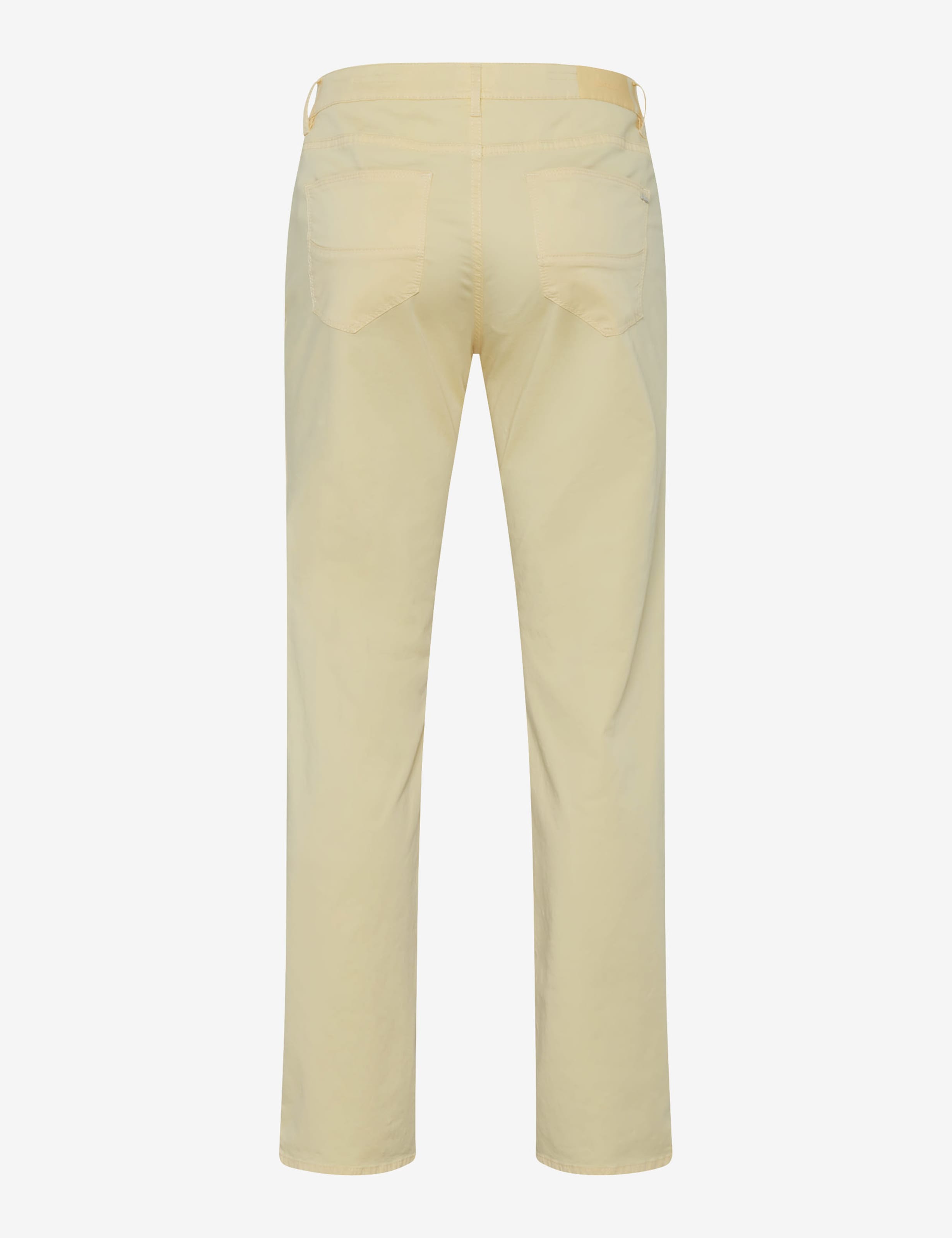 Herren Style CADIZ Hellgelb Straight Fit Freisteller Rueck