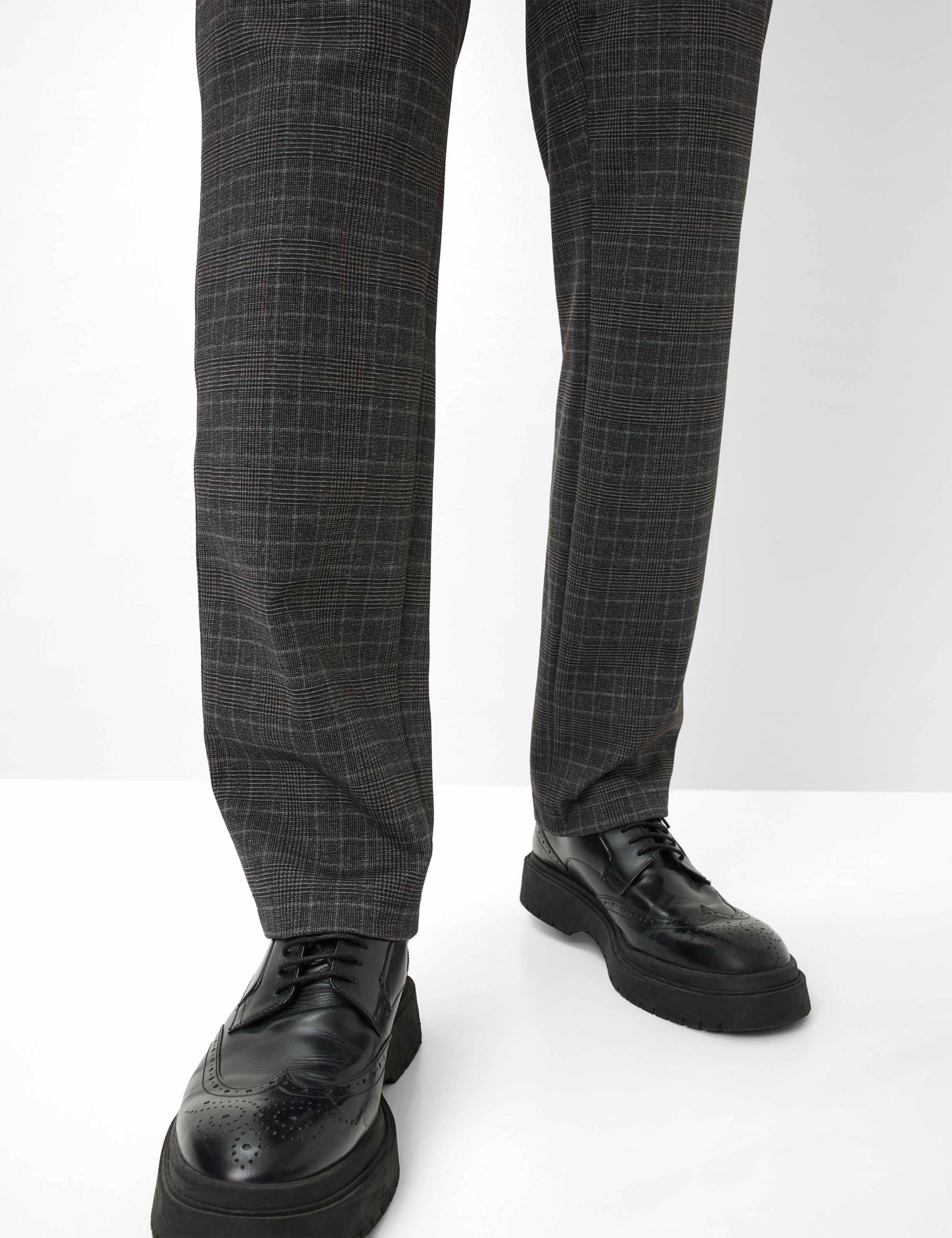 Herren Style THILO Dunkelgrau Regular Fit Detail 2